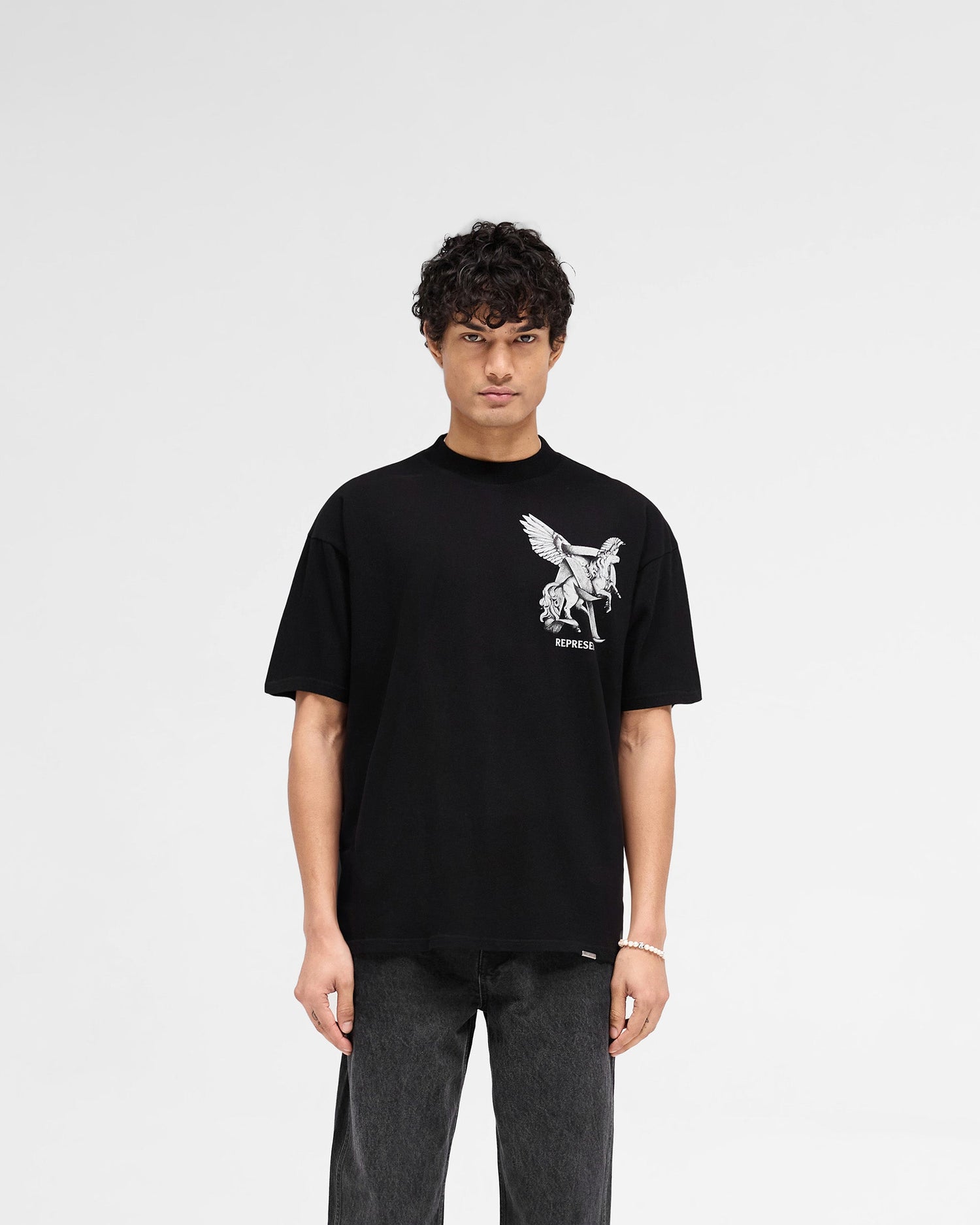 Elegance In Motion T-Shirt - Jet Black SS25