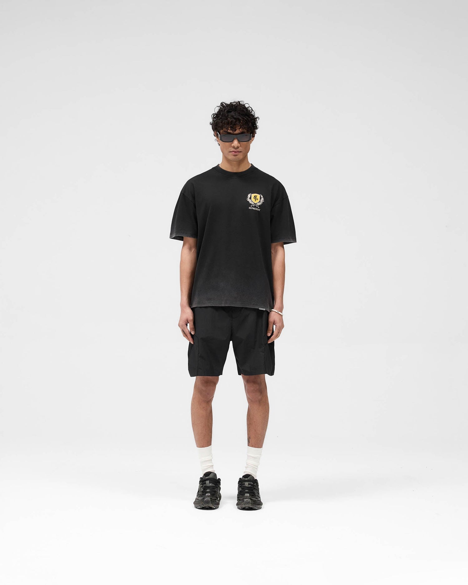 Crest T-Shirt - Vintage Black SS25