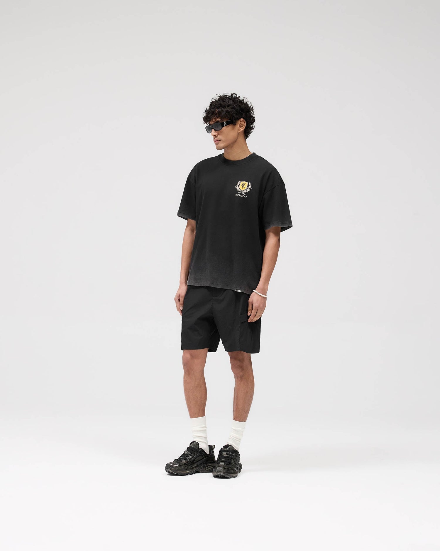 Crest T-Shirt - Vintage Black SS25