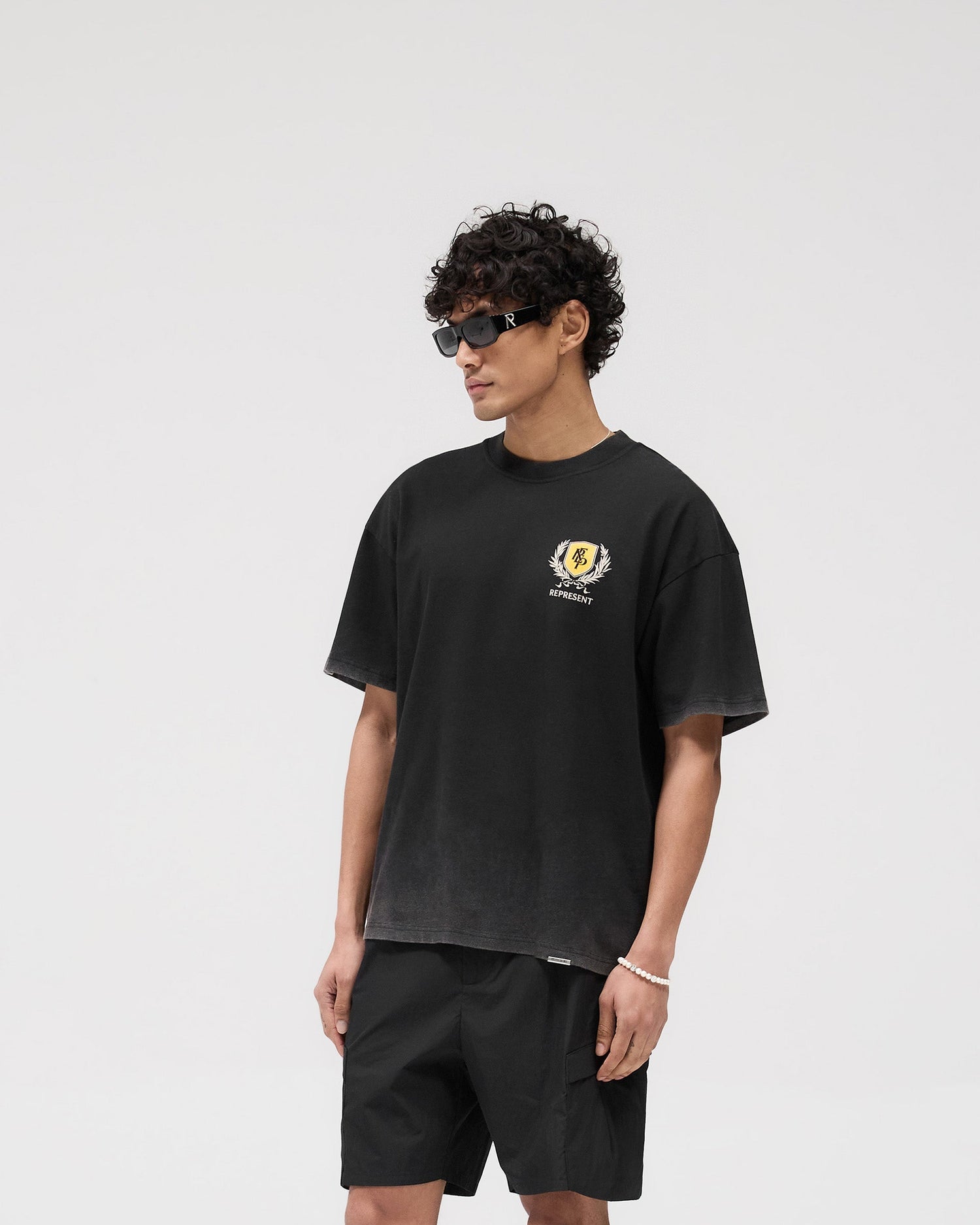 Crest T-Shirt - Vintage Black SS25