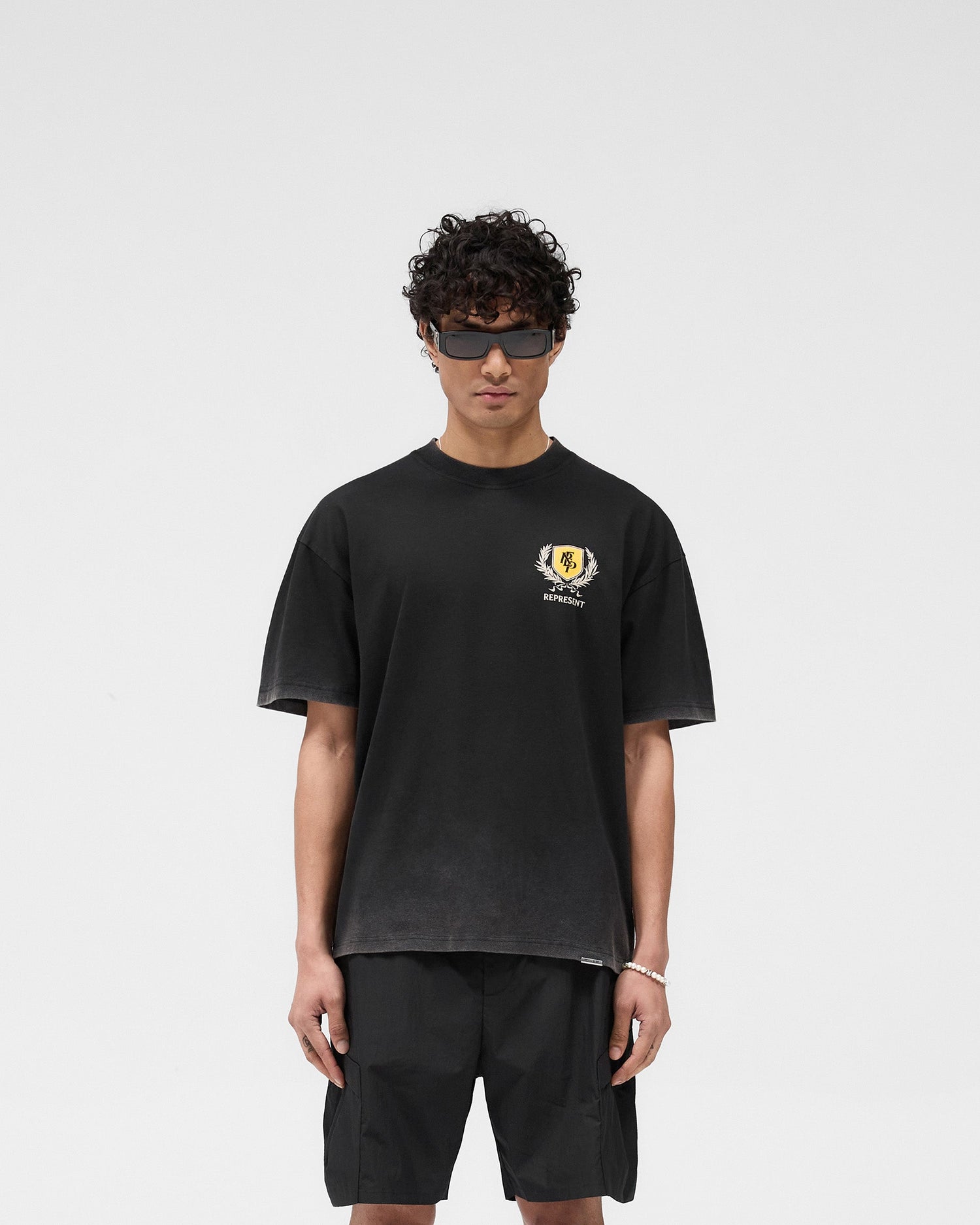 Crest T-Shirt - Vintage Black SS25