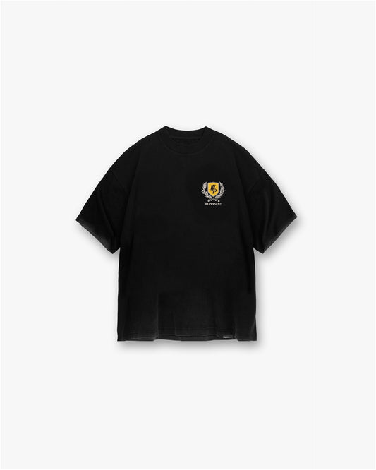 Crest T-Shirt - Vintage Black SS25