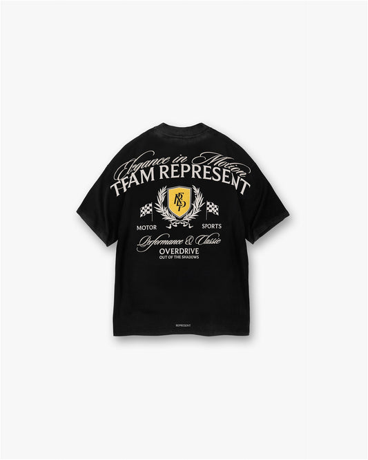 Crest T-Shirt - Vintage Black SS25