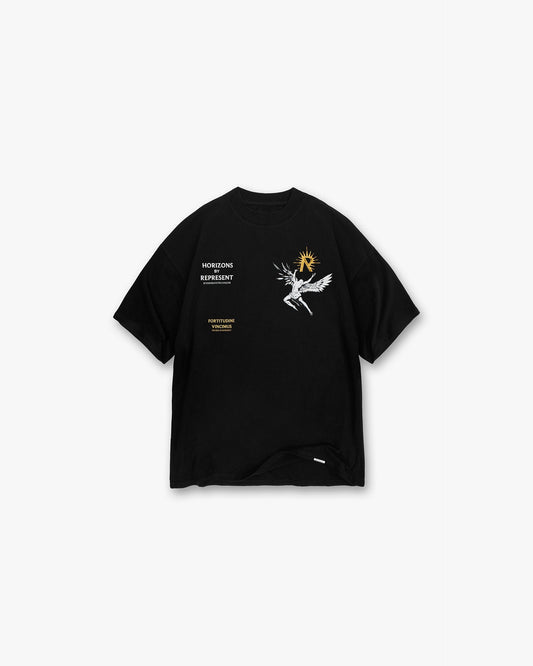 Icarus T-Shirt - Jet Black SS24