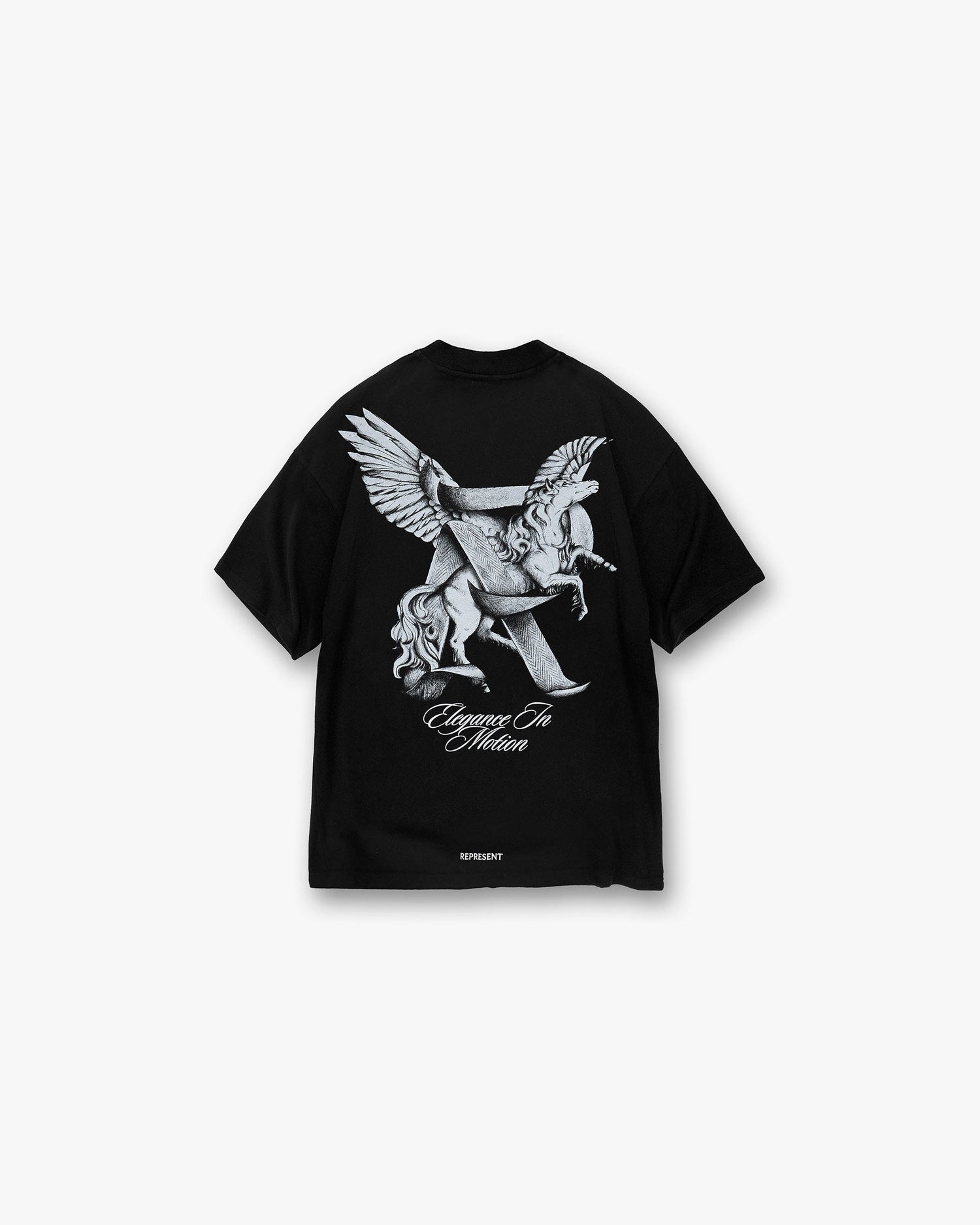 Elegance In Motion T-Shirt - Jet Black SS25