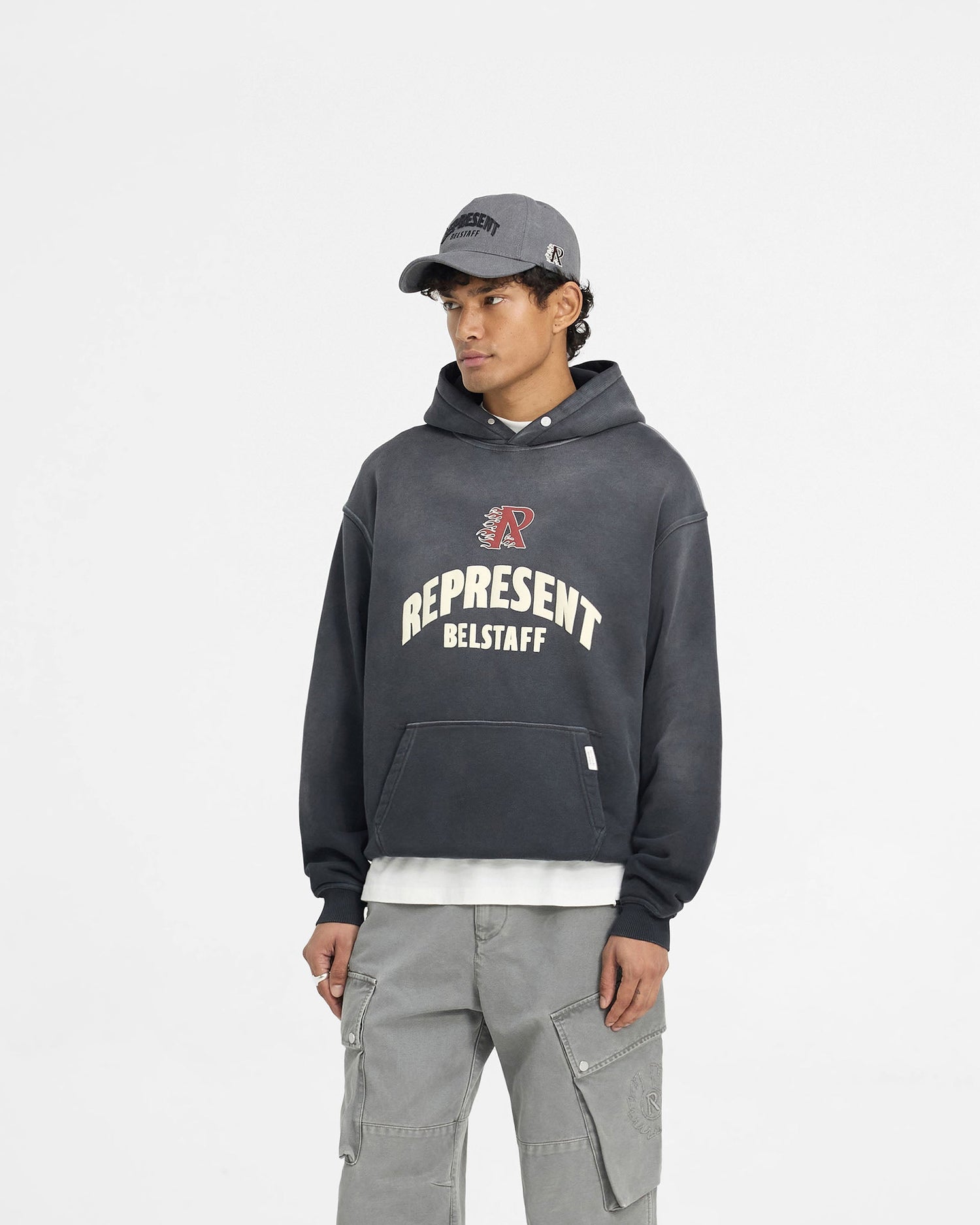 Represent X Belstaff Flame Phoenix Hoodie - Shadow Exclusives