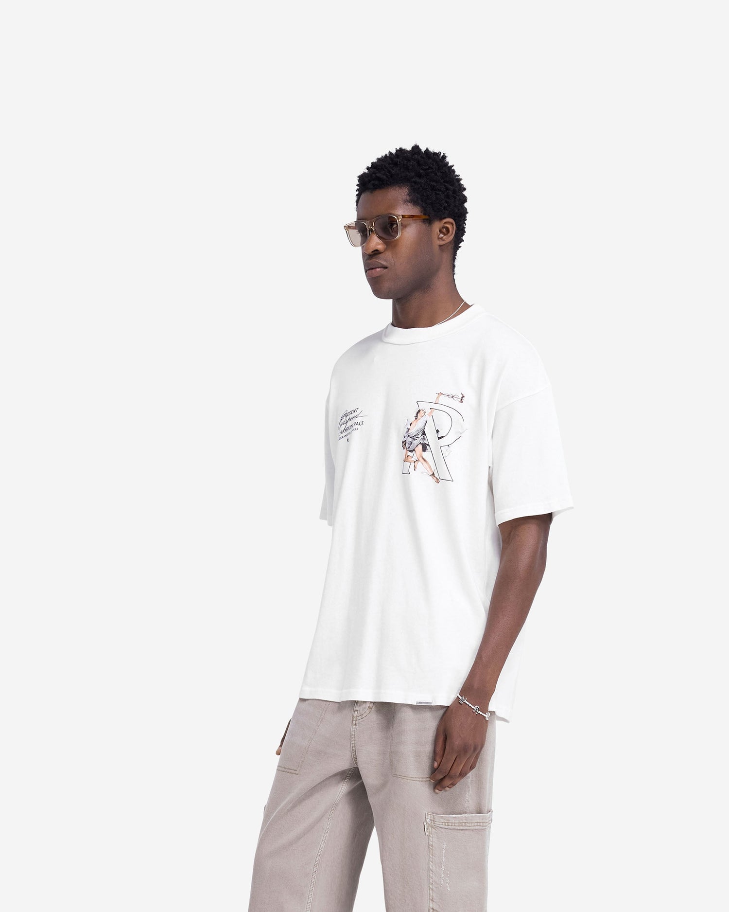 Hermes T-Shirt - Flat White FW24