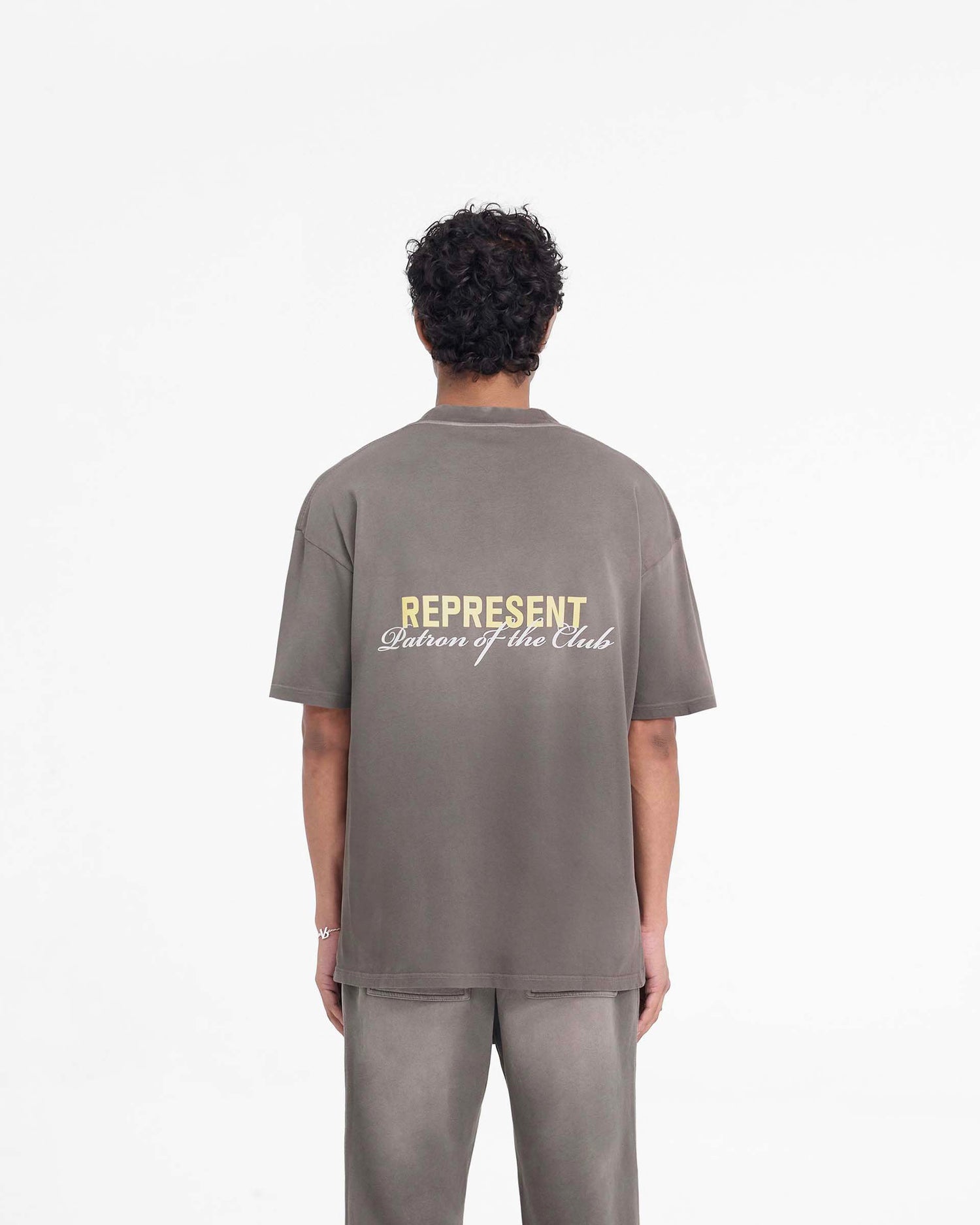 Patron Of The Club T-Shirt - Washed Olive Patrons