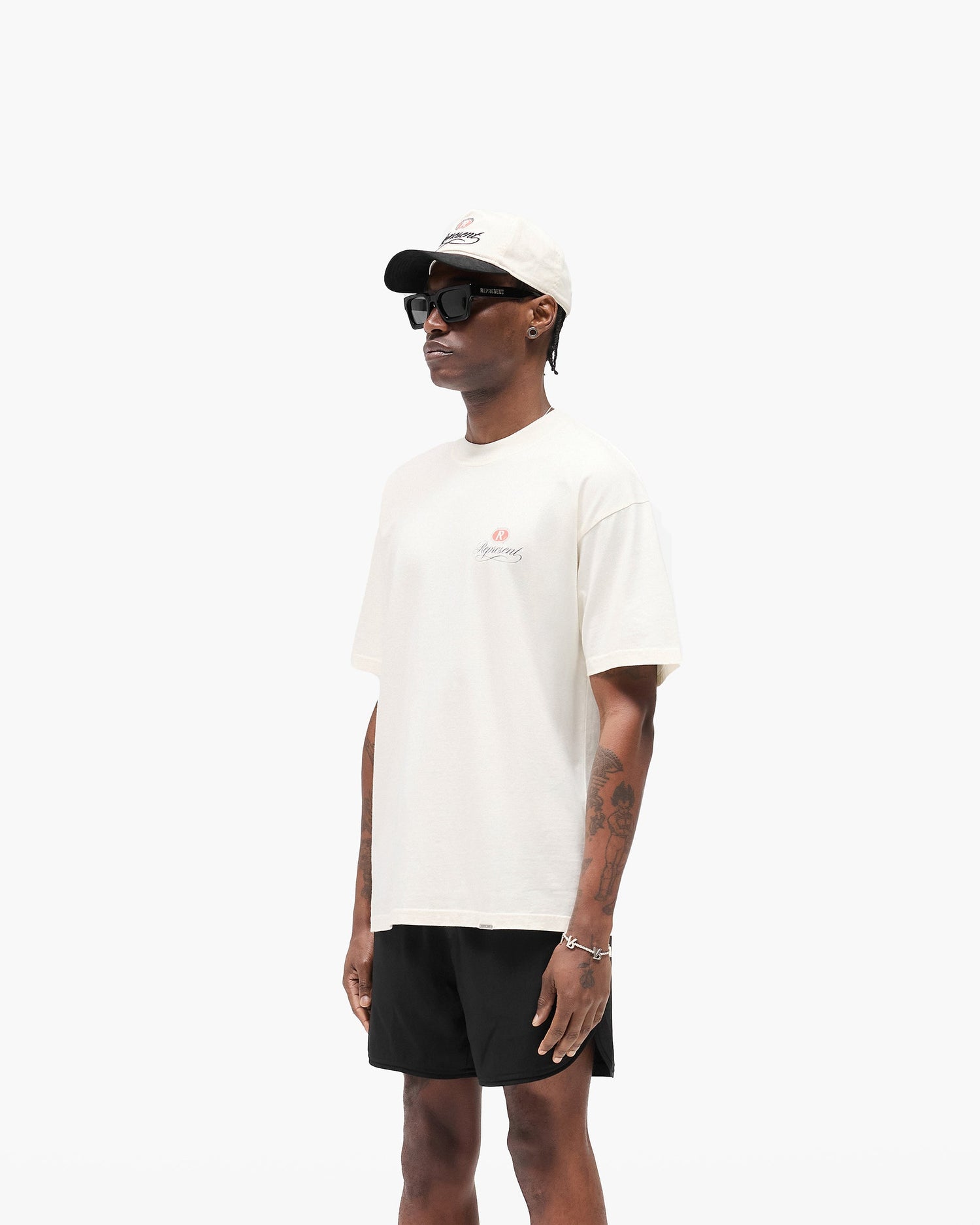 Grand Vintage Hand Drawn T-Shirt - Aged White SC25