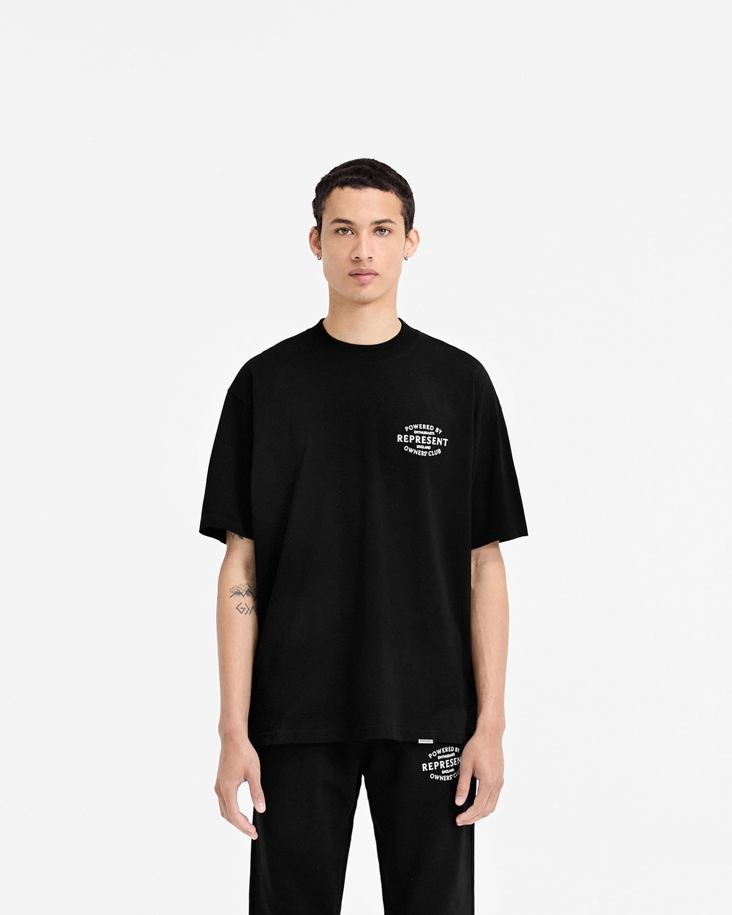 Represent Owners Club Stamp T-Shirt - Jet Black Owners Club
