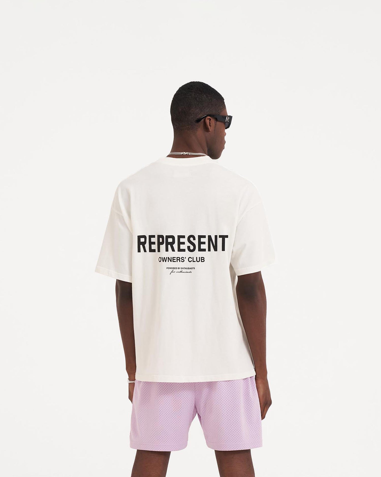 Represent Owners Club T-Shirt - Flat White Owners Club
