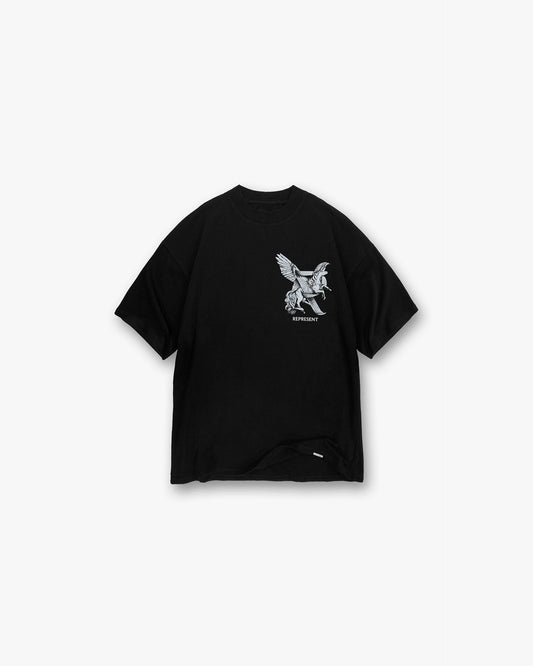 Elegance In Motion T-Shirt - Jet Black SS25