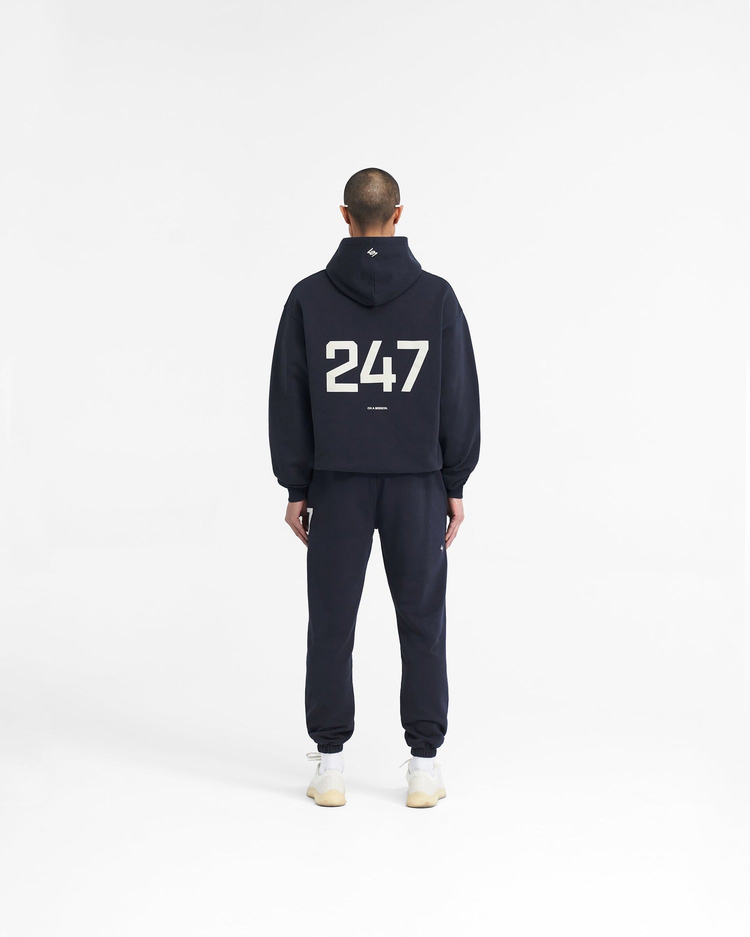 247 Oversized Hoodie - Navy 247