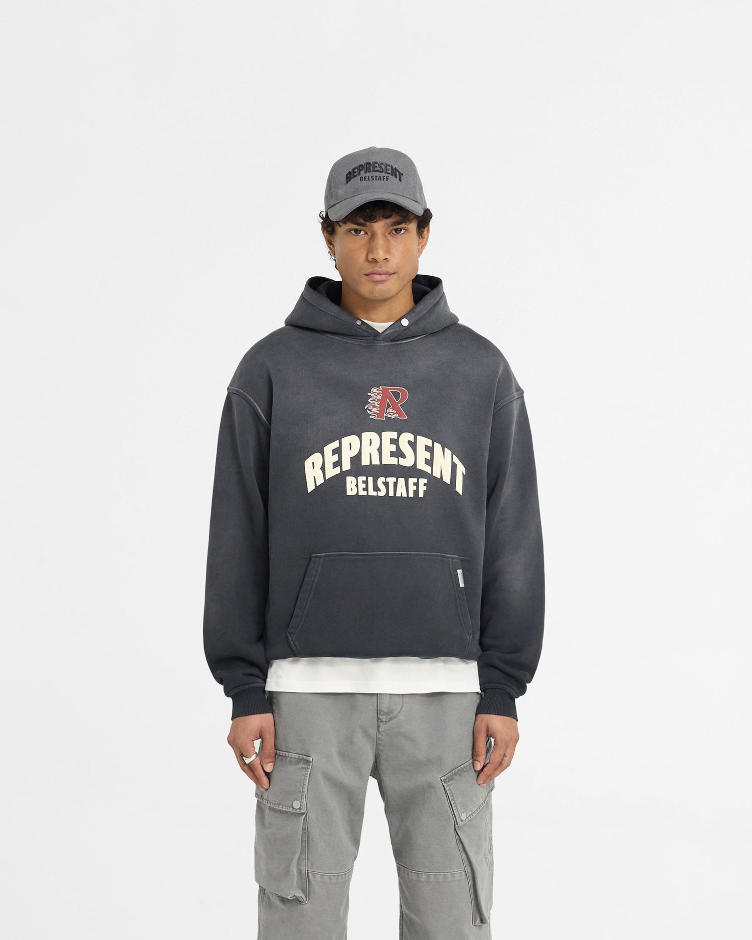Represent X Belstaff Flame Phoenix Hoodie - Shadow Exclusives