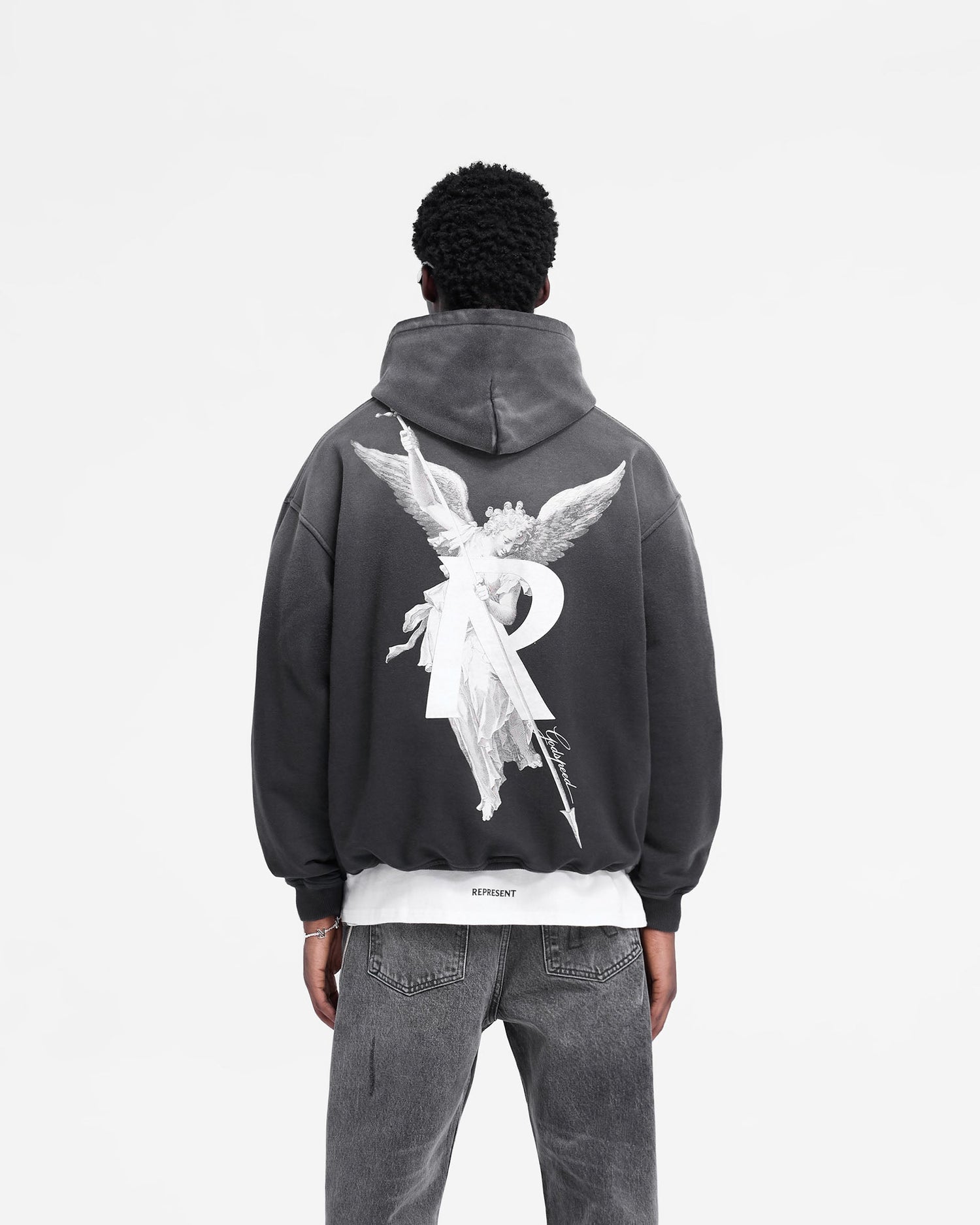 Archangel Hoodie - Stained Black FW24
