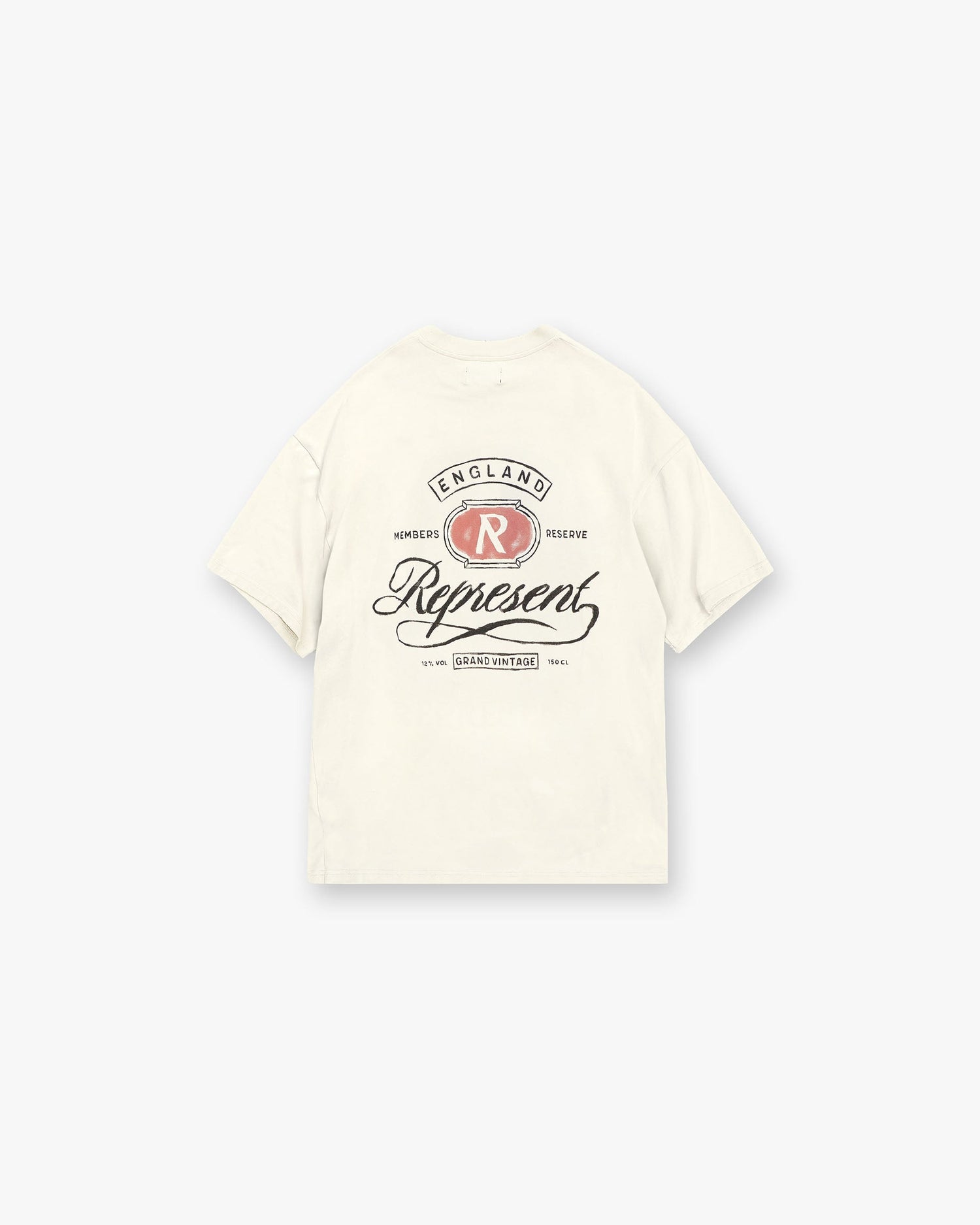 Grand Vintage Hand Drawn T-Shirt - Aged White SC25