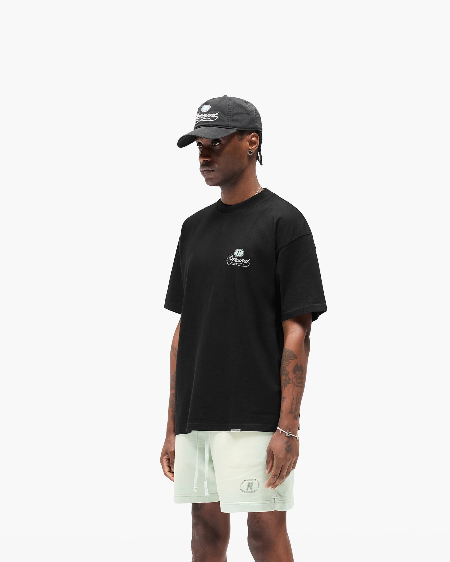 Grand Vintage Hand Drawn T-Shirt - Jet Black SC25