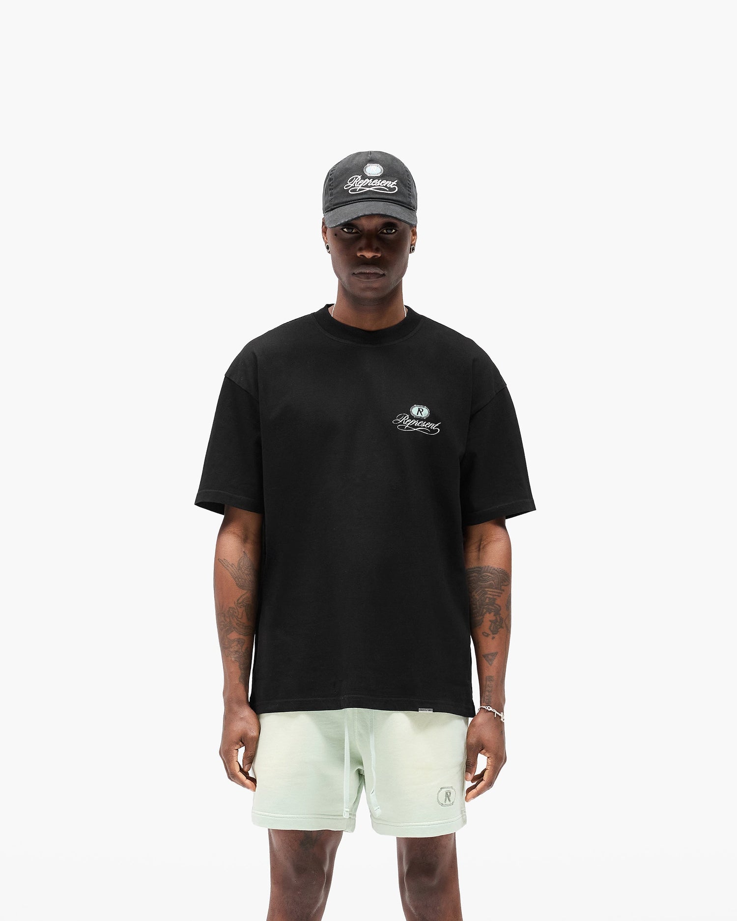 Grand Vintage Hand Drawn T-Shirt - Jet Black SC25