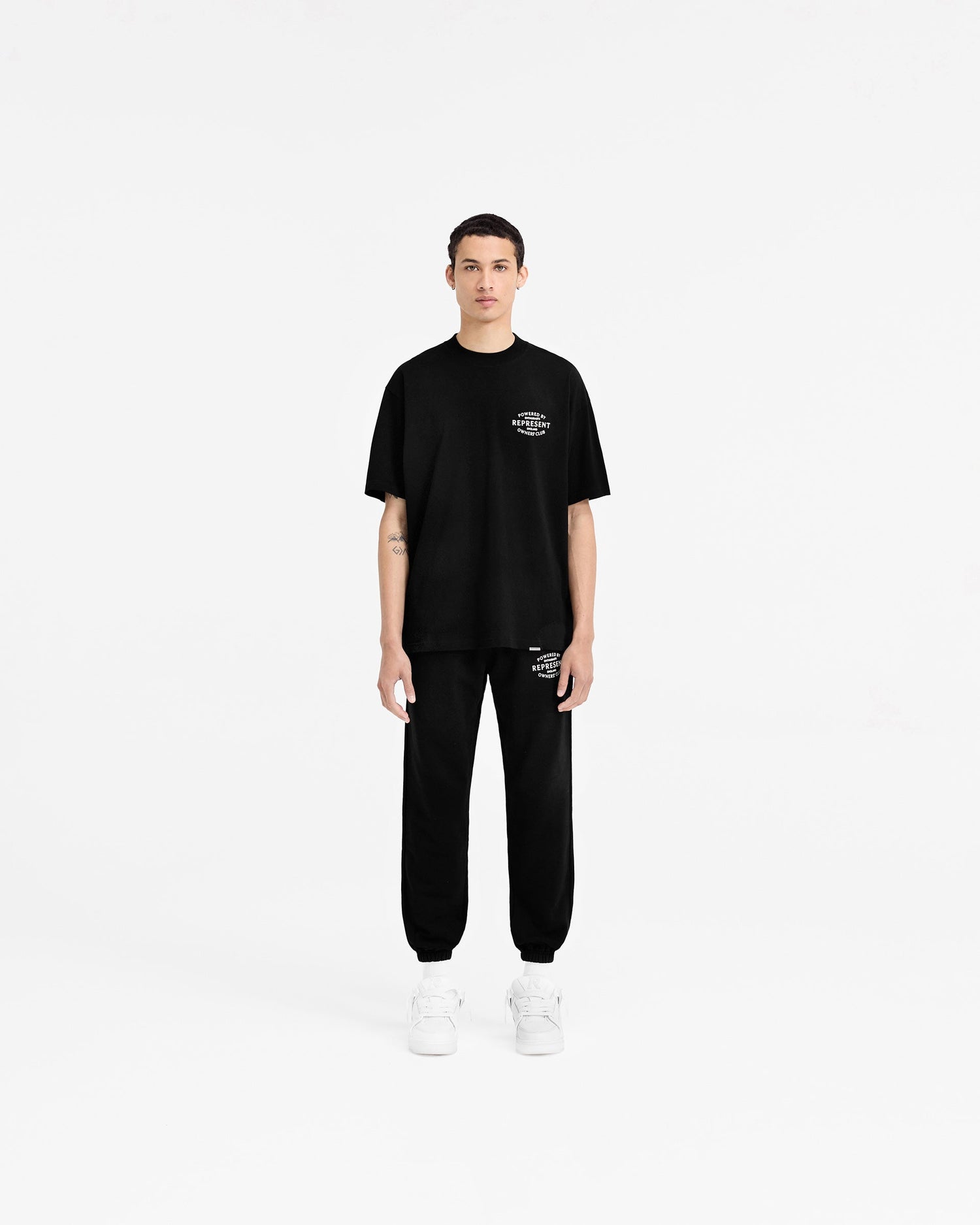 Represent Owners Club Stamp T-Shirt - Jet Black Owners Club