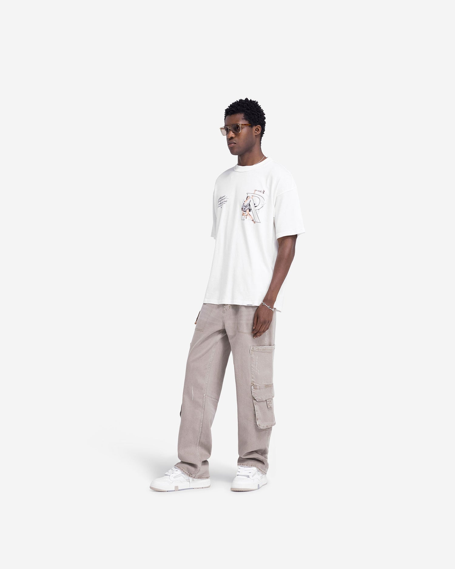 Hermes T-Shirt - Flat White FW24