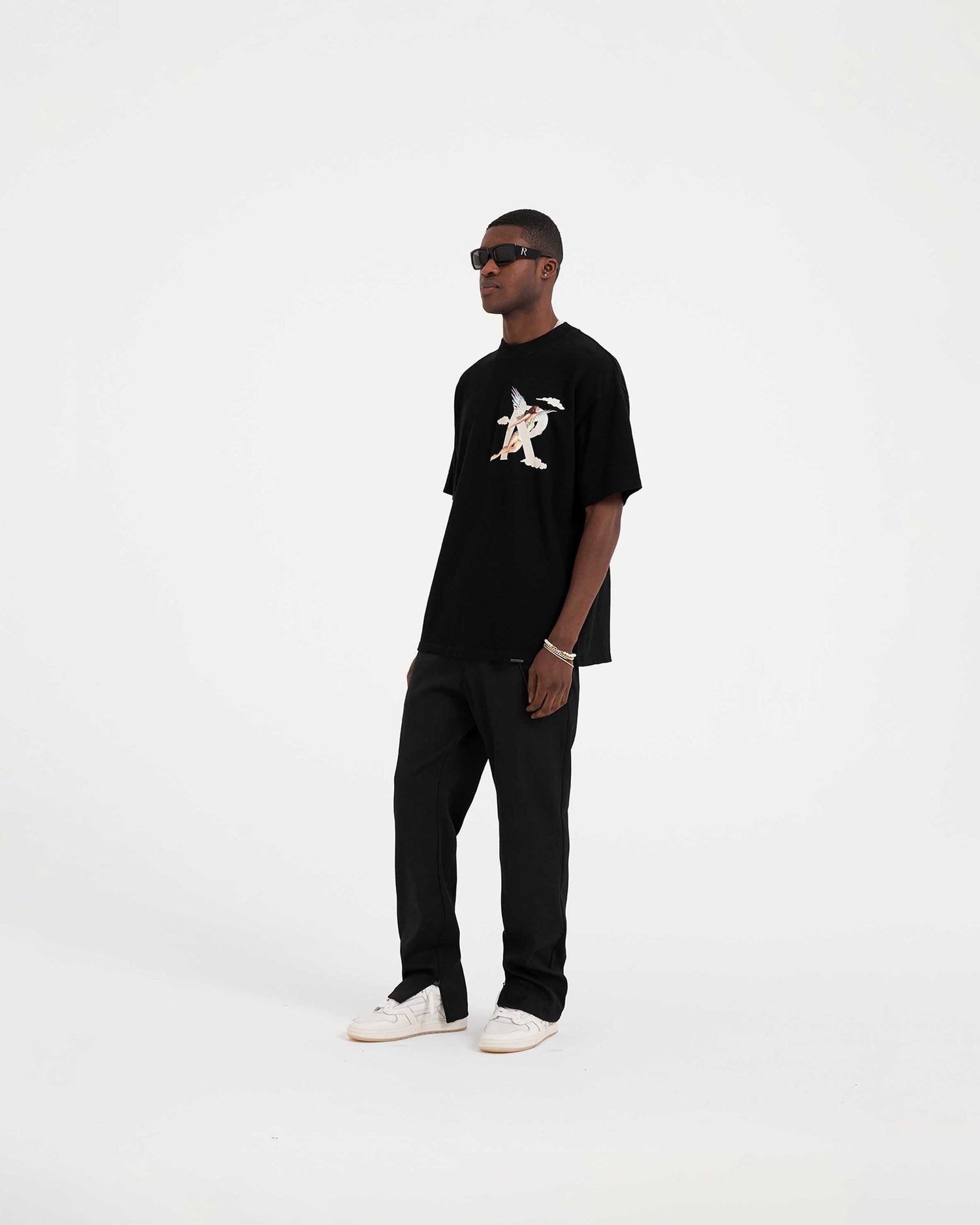 Storms In Heaven T-Shirt | Black T-Shirts SS23 | Represent Clo