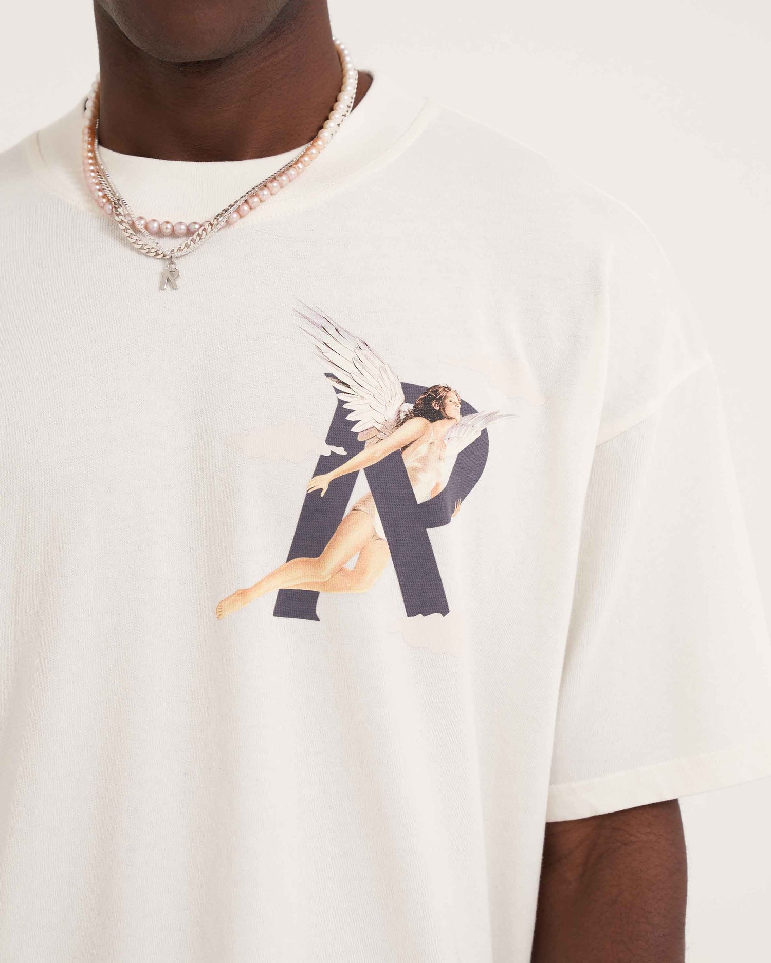 Storms In Heaven T-Shirt | Flat White T-Shirts SS23 | Represent Clo