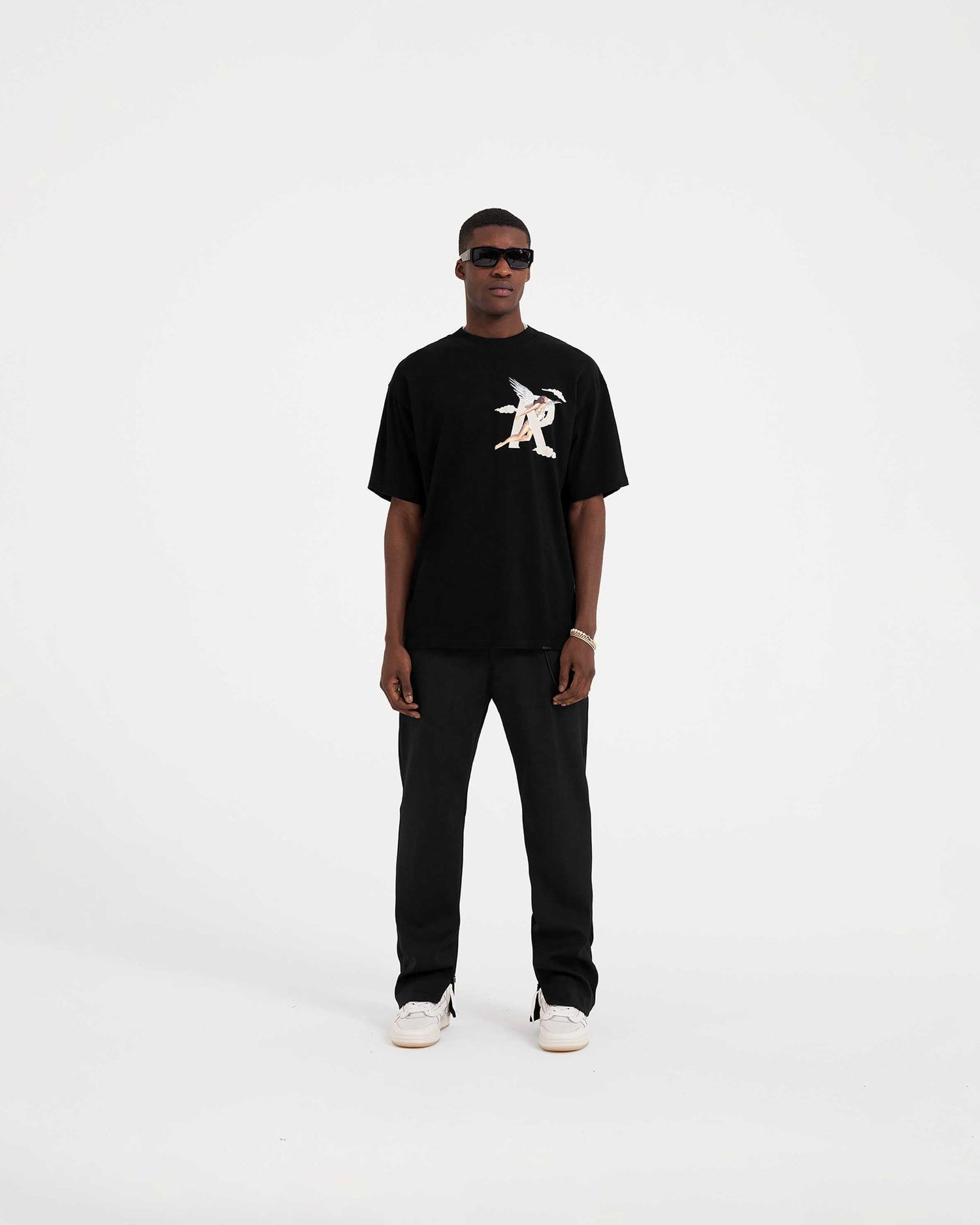 Storms In Heaven T-Shirt | Black T-Shirts SS23 | Represent Clo