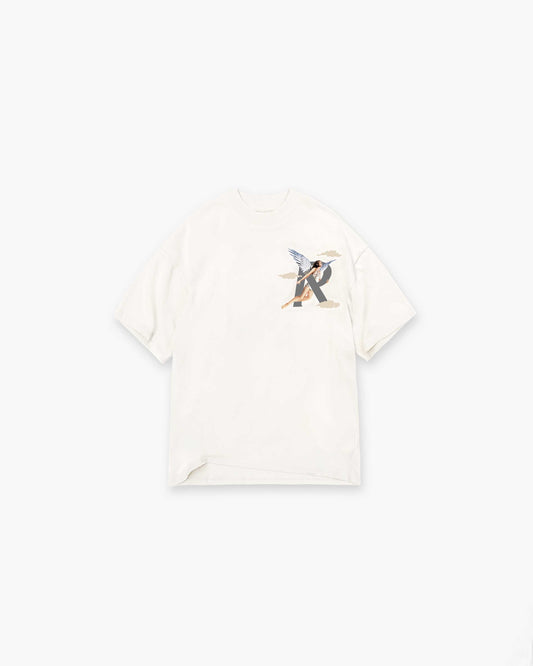 Storms In Heaven T-Shirt | Flat White T-Shirts SS23 | Represent Clo