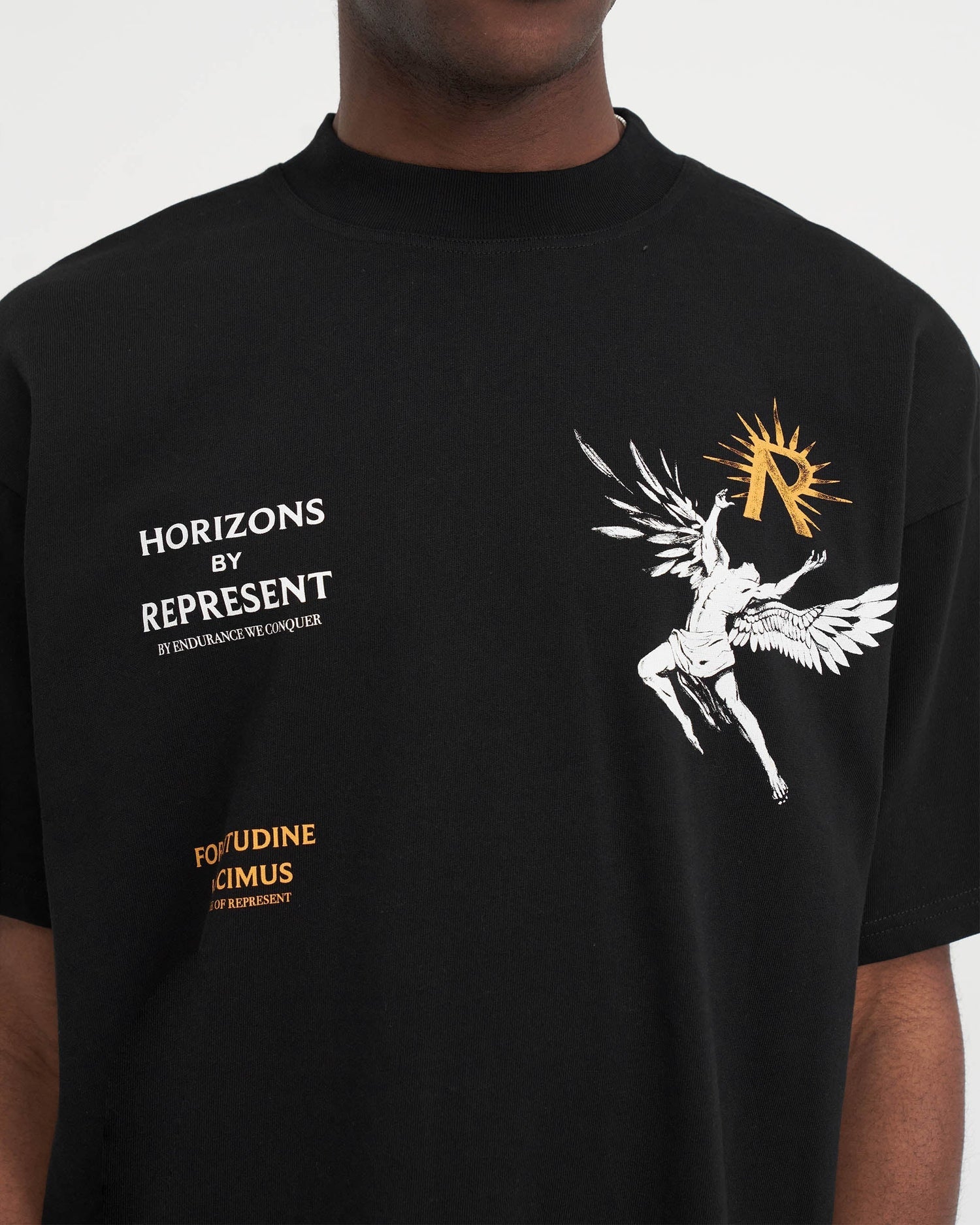 Icarus T-Shirt - Jet Black SS24
