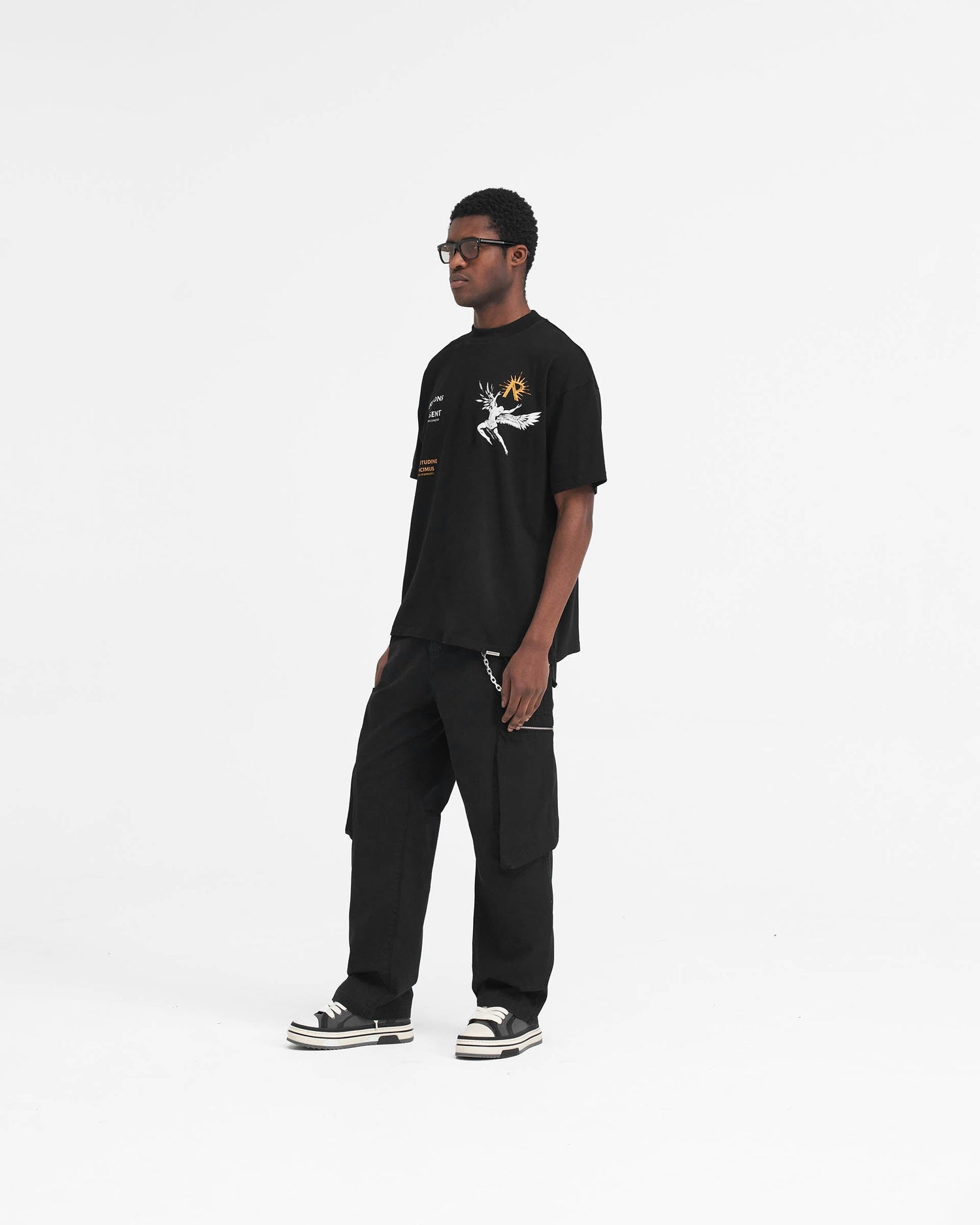 Icarus T-Shirt - Jet Black SS24