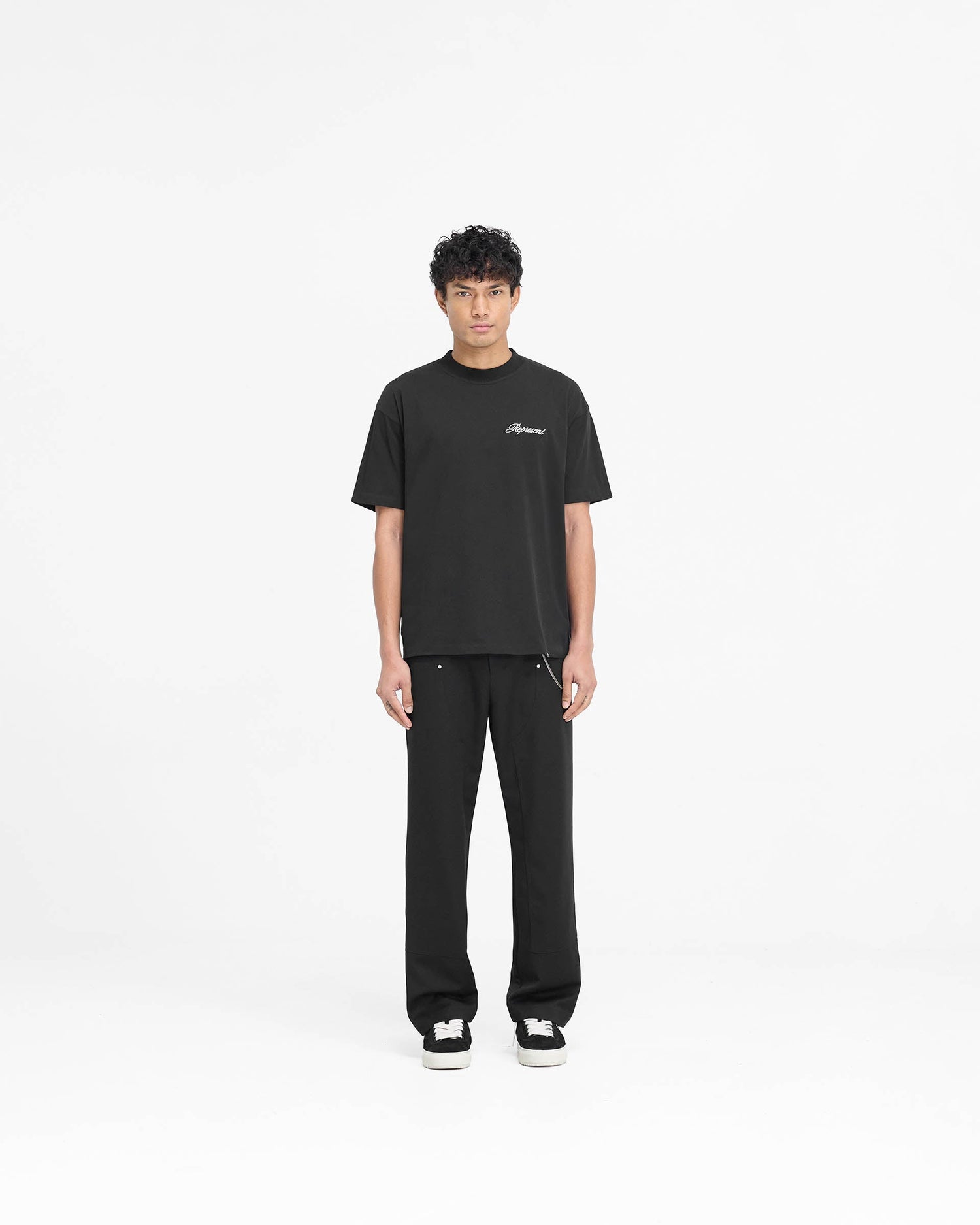 Script Logo T-Shirt - Black PRE SS25