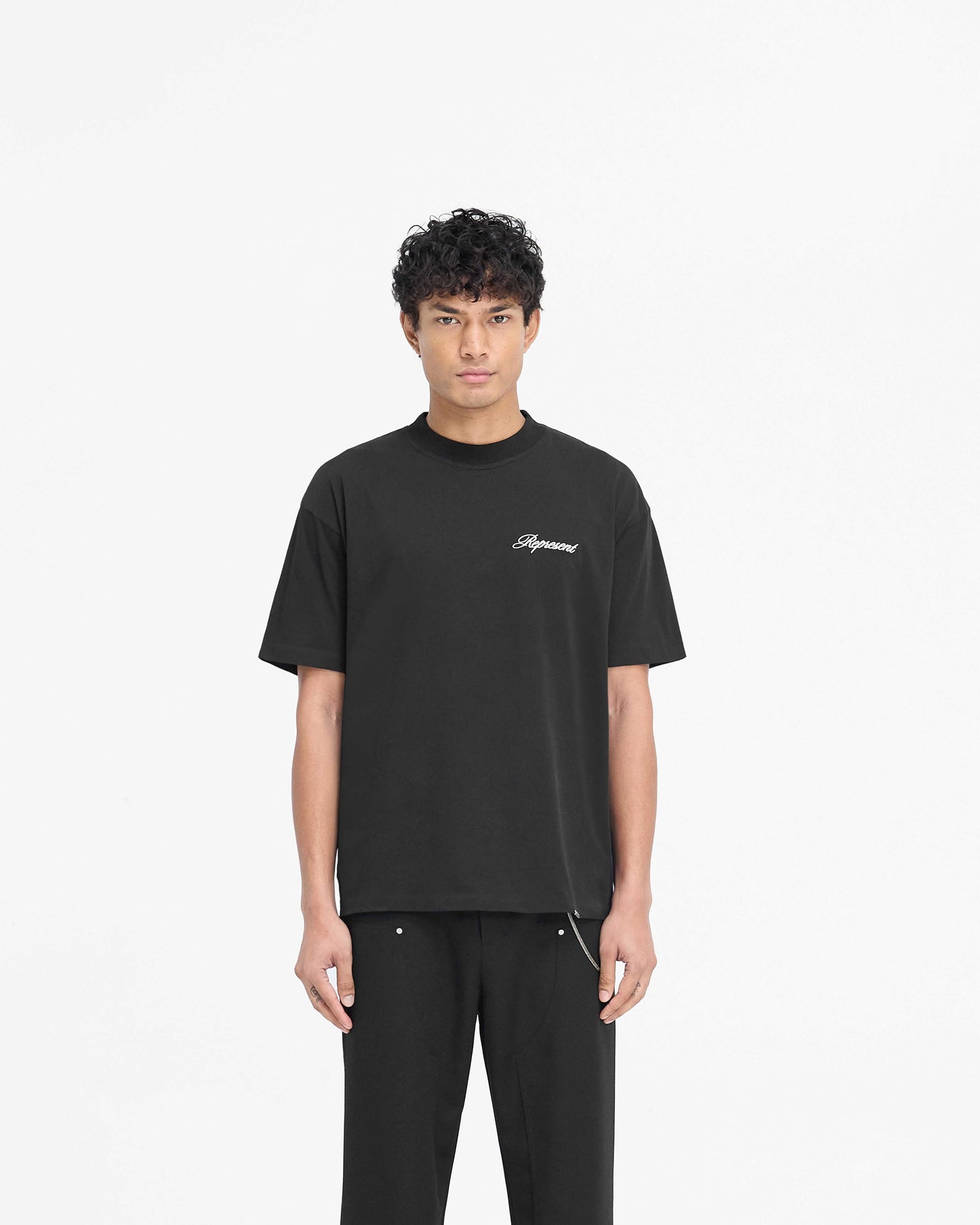 Script Logo T-Shirt - Black PRE SS25