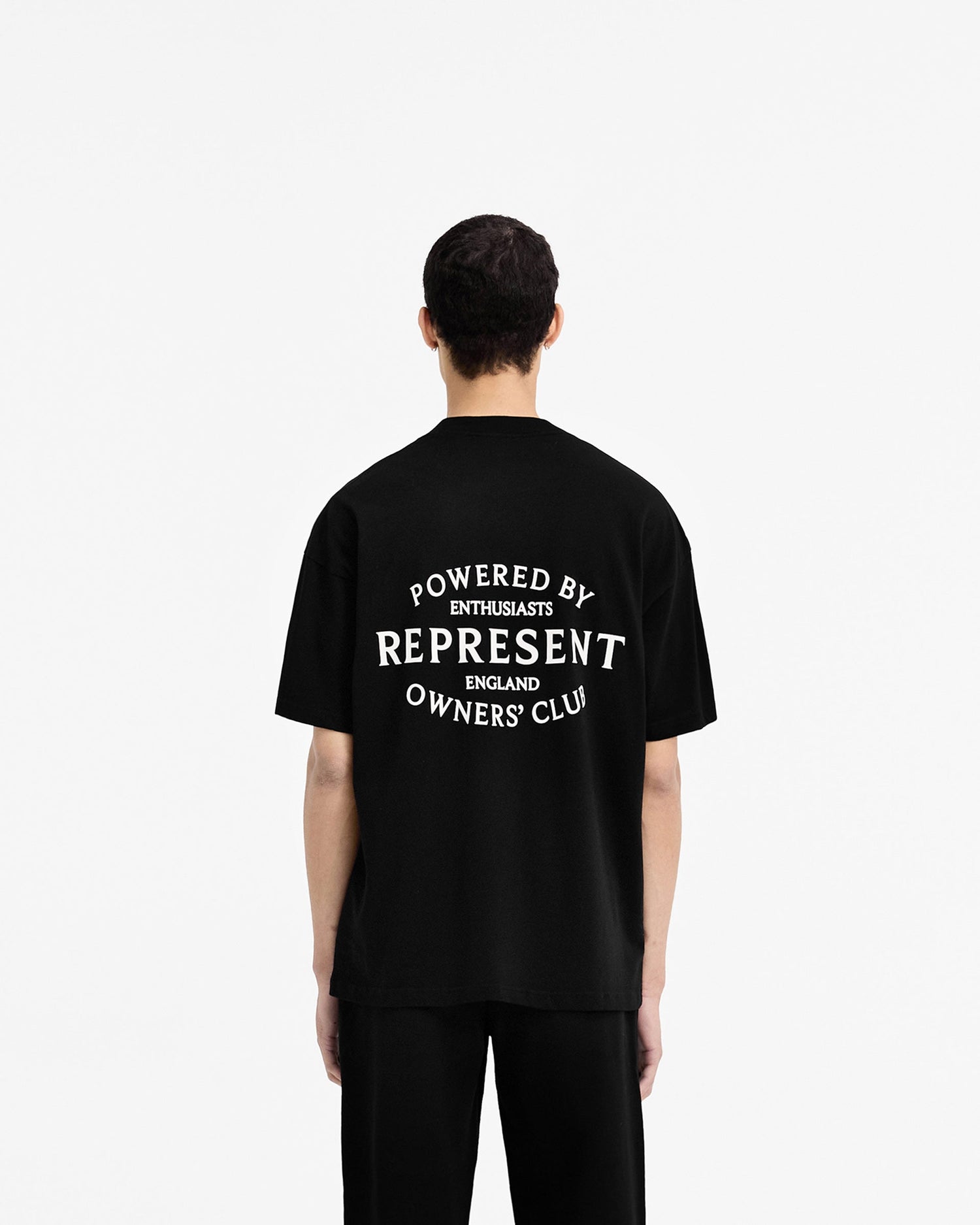 Represent Owners Club Stamp T-Shirt - Jet Black Owners Club