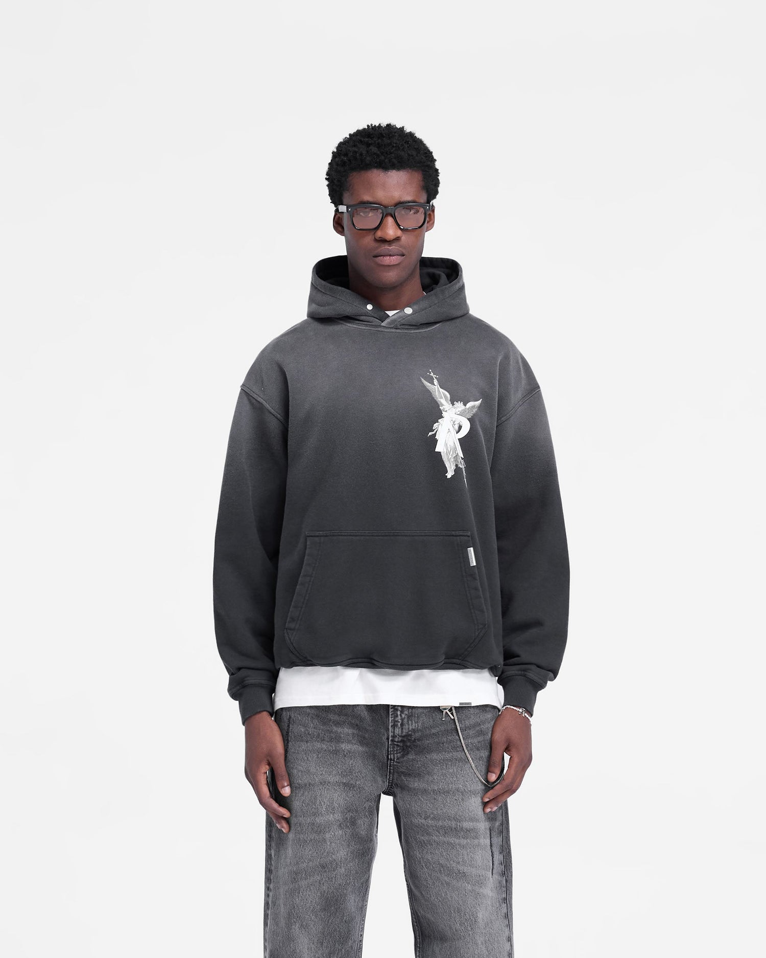 Archangel Hoodie - Stained Black FW24