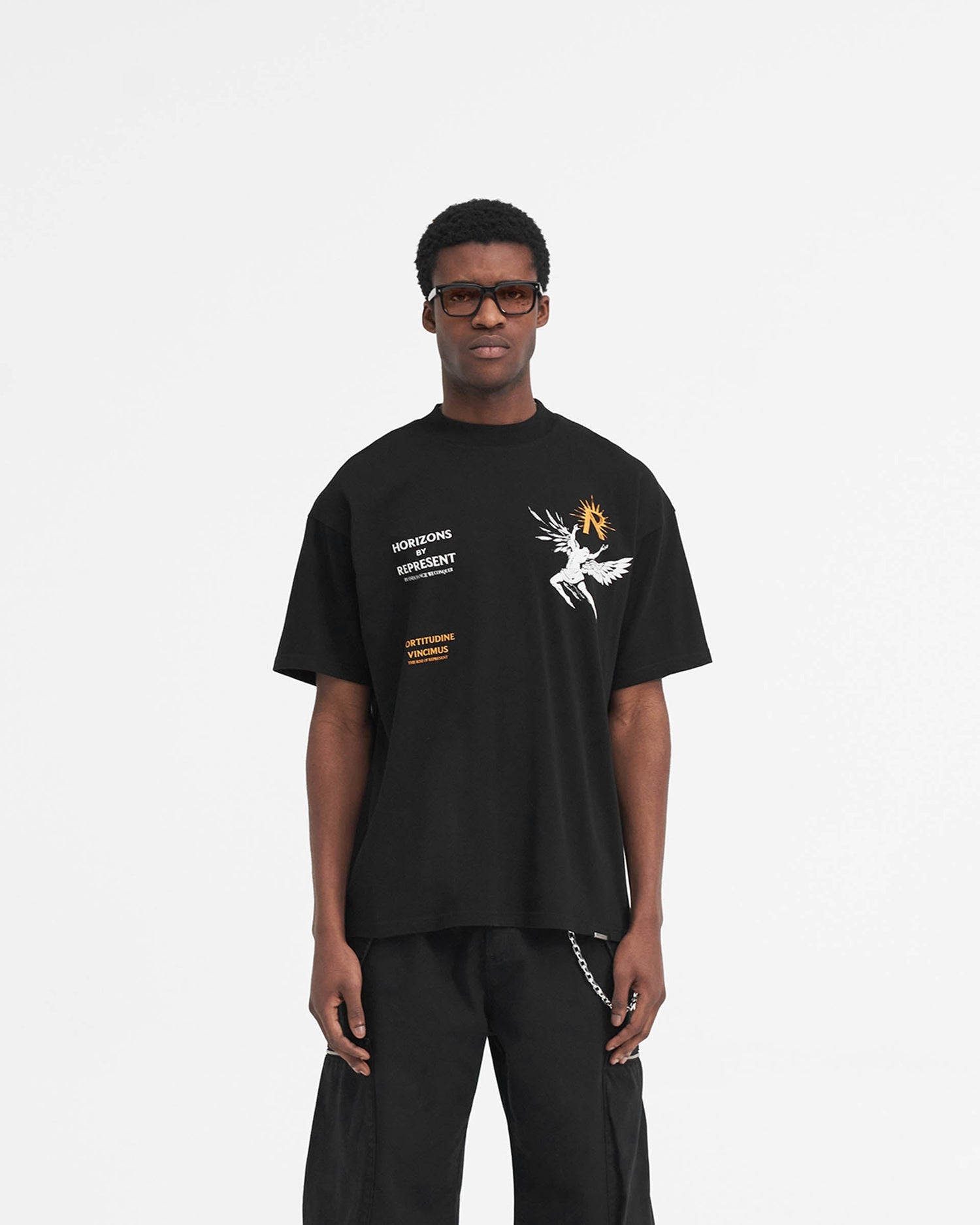 Icarus T-Shirt - Jet Black SS24