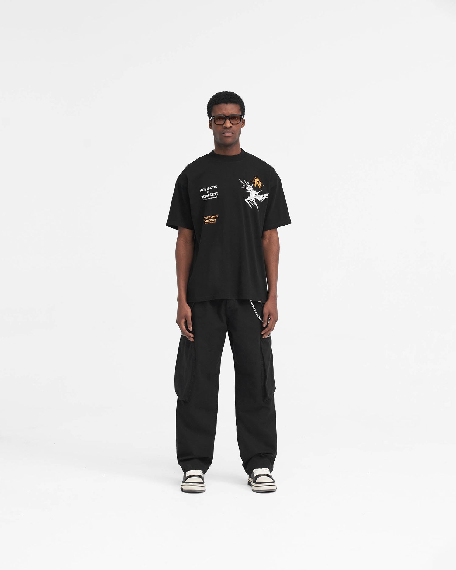 Icarus T-Shirt - Jet Black SS24