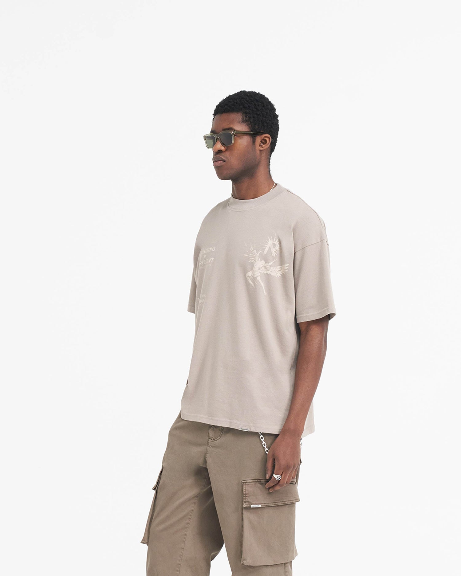 Icarus T-Shirt - Taupe SS24