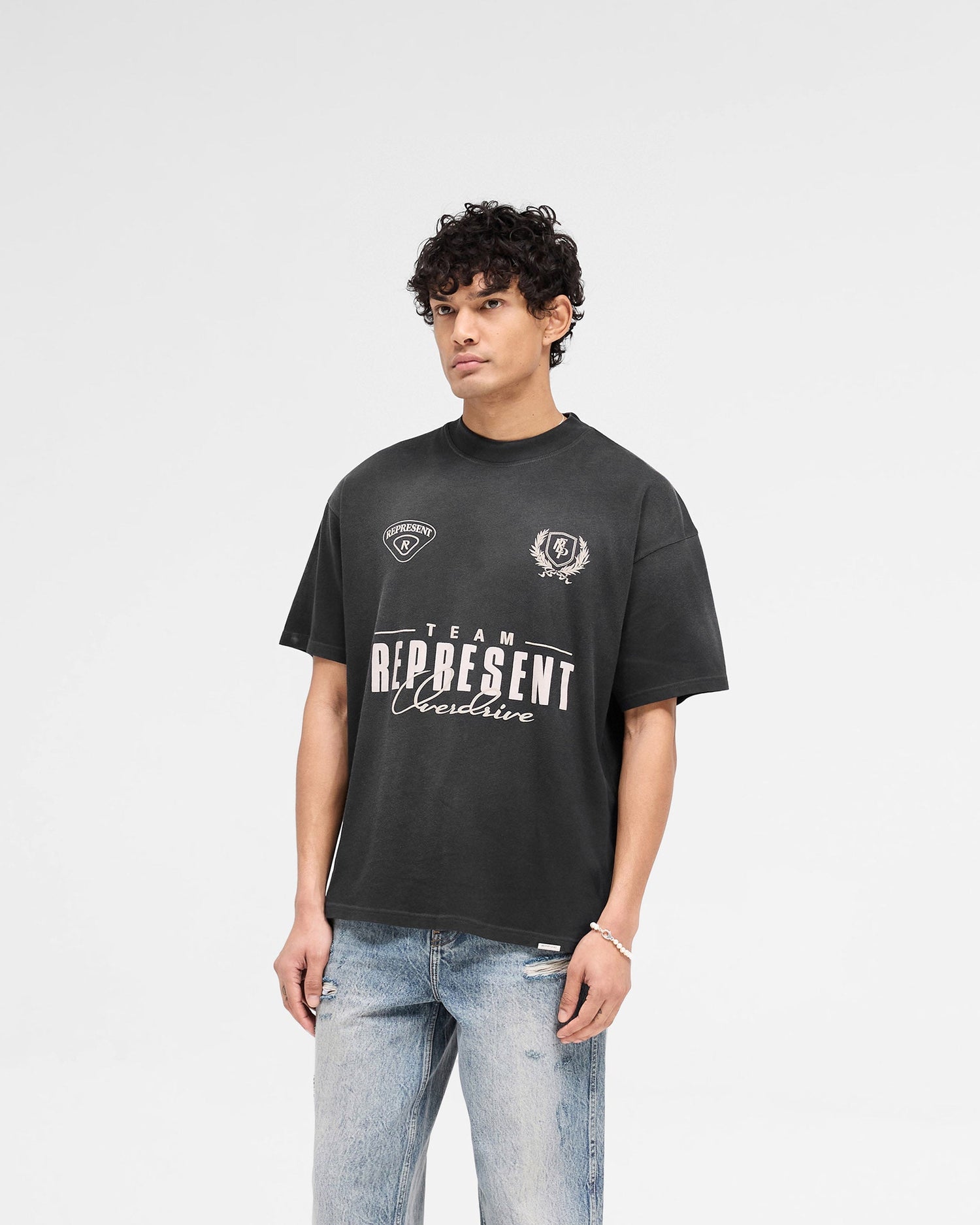 World Championship T-Shirt - Stained Black SS25