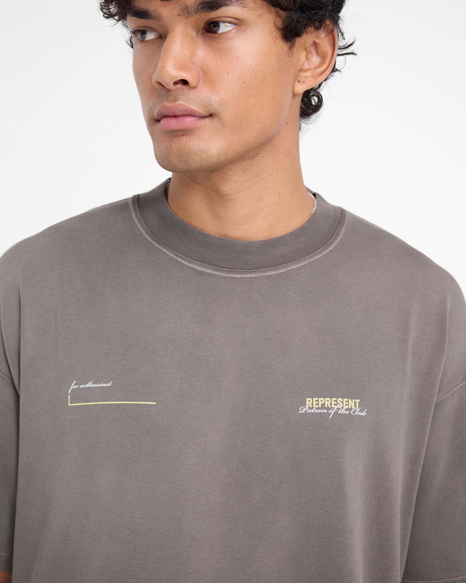 Patron Of The Club T-Shirt - Washed Olive Patrons