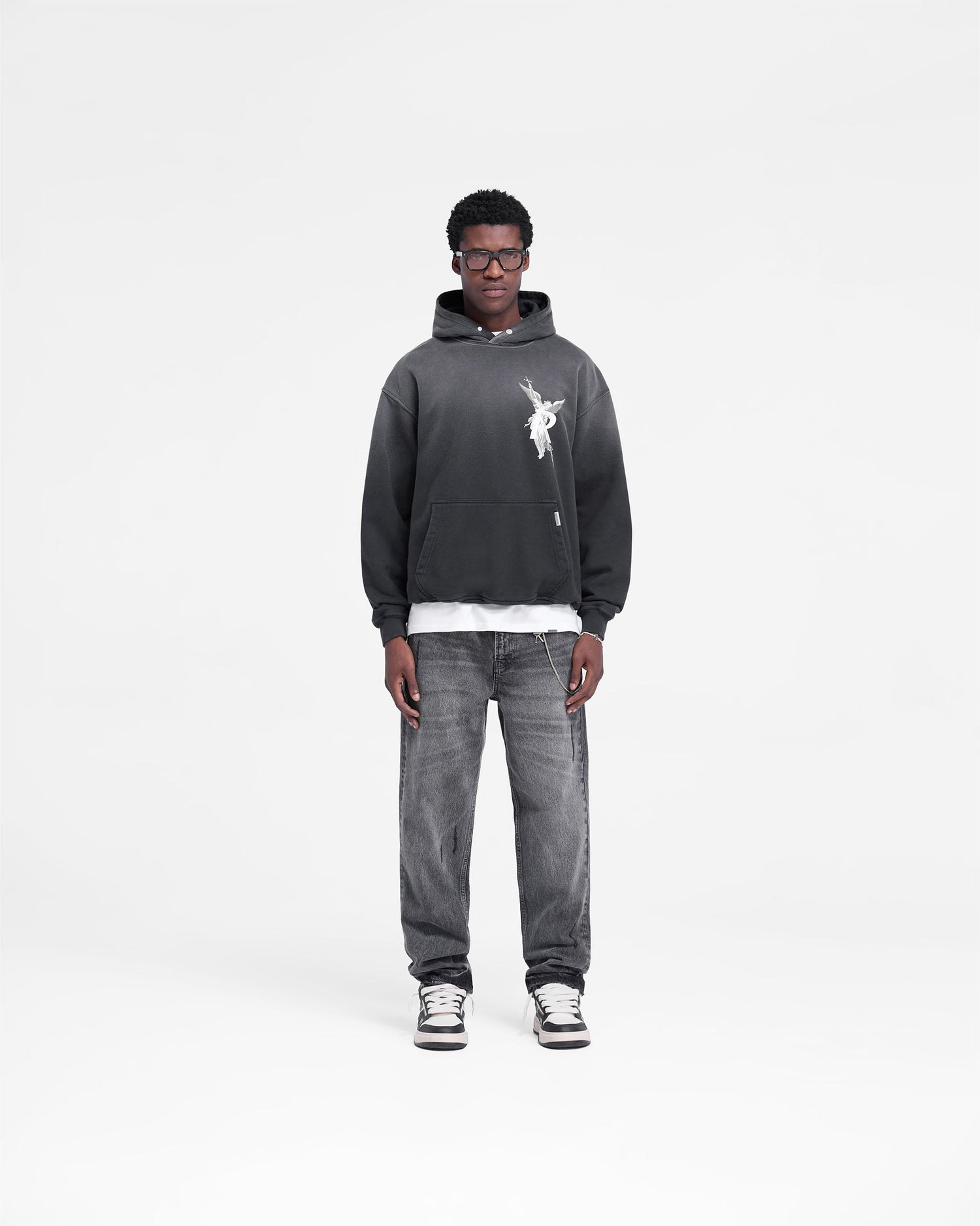 Archangel Hoodie - Stained Black FW24