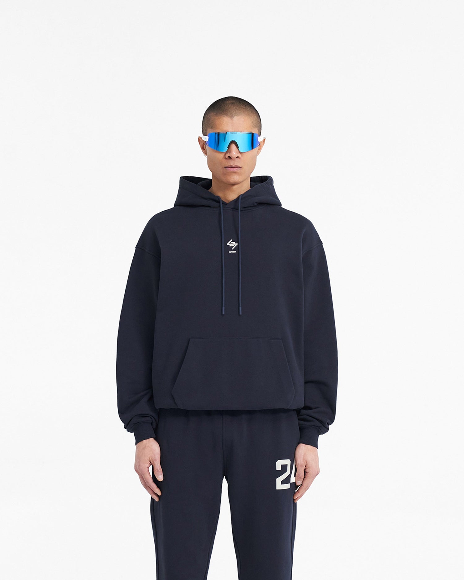 247 Oversized Hoodie - Navy 247