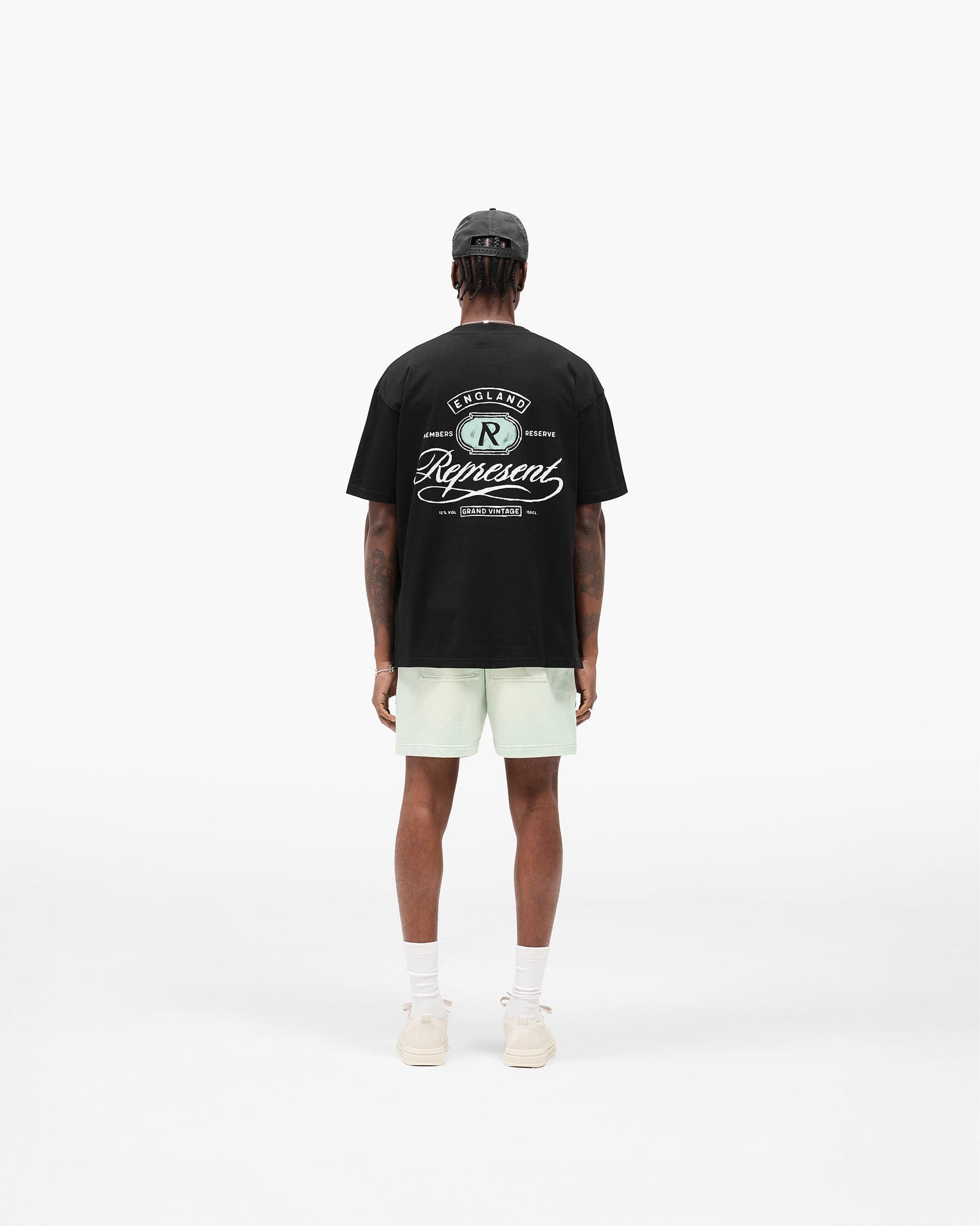 Grand Vintage Hand Drawn T-Shirt - Jet Black SC25