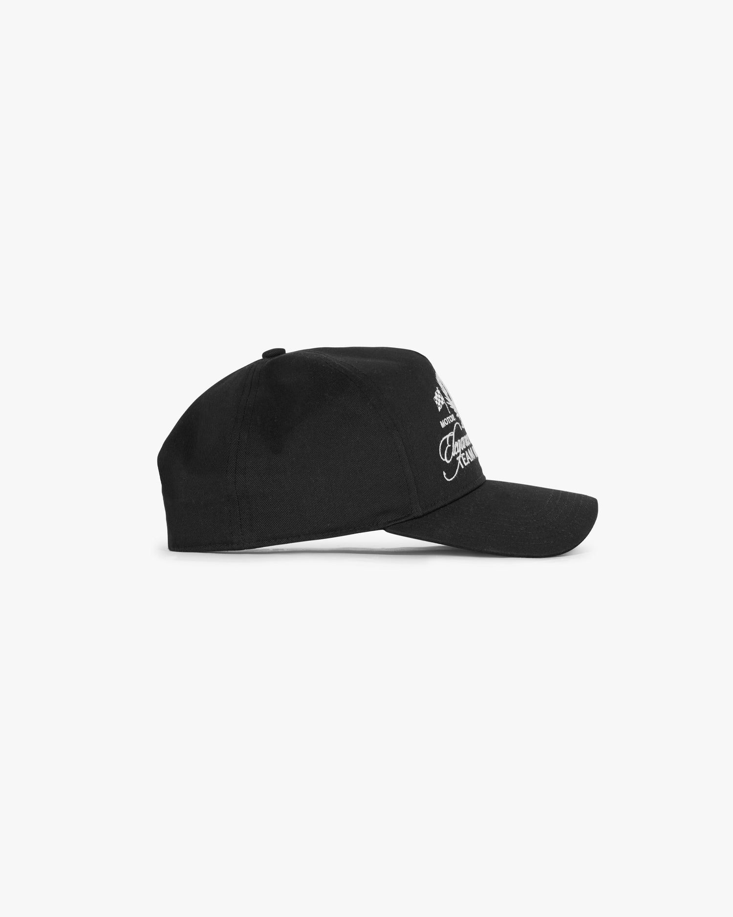 Represent Crest Cap - Jet Black SS25