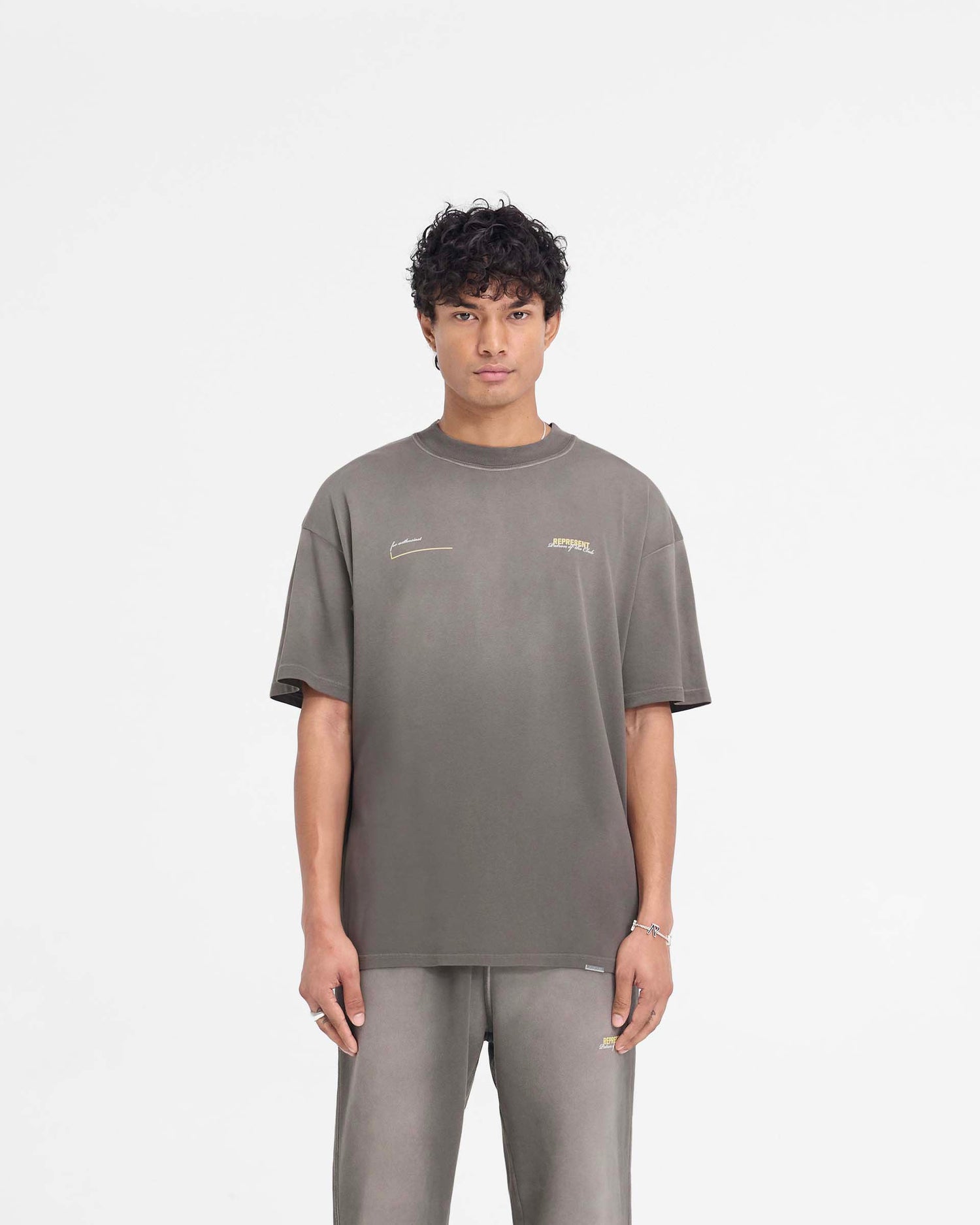 Patron Of The Club T-Shirt - Washed Olive Patrons