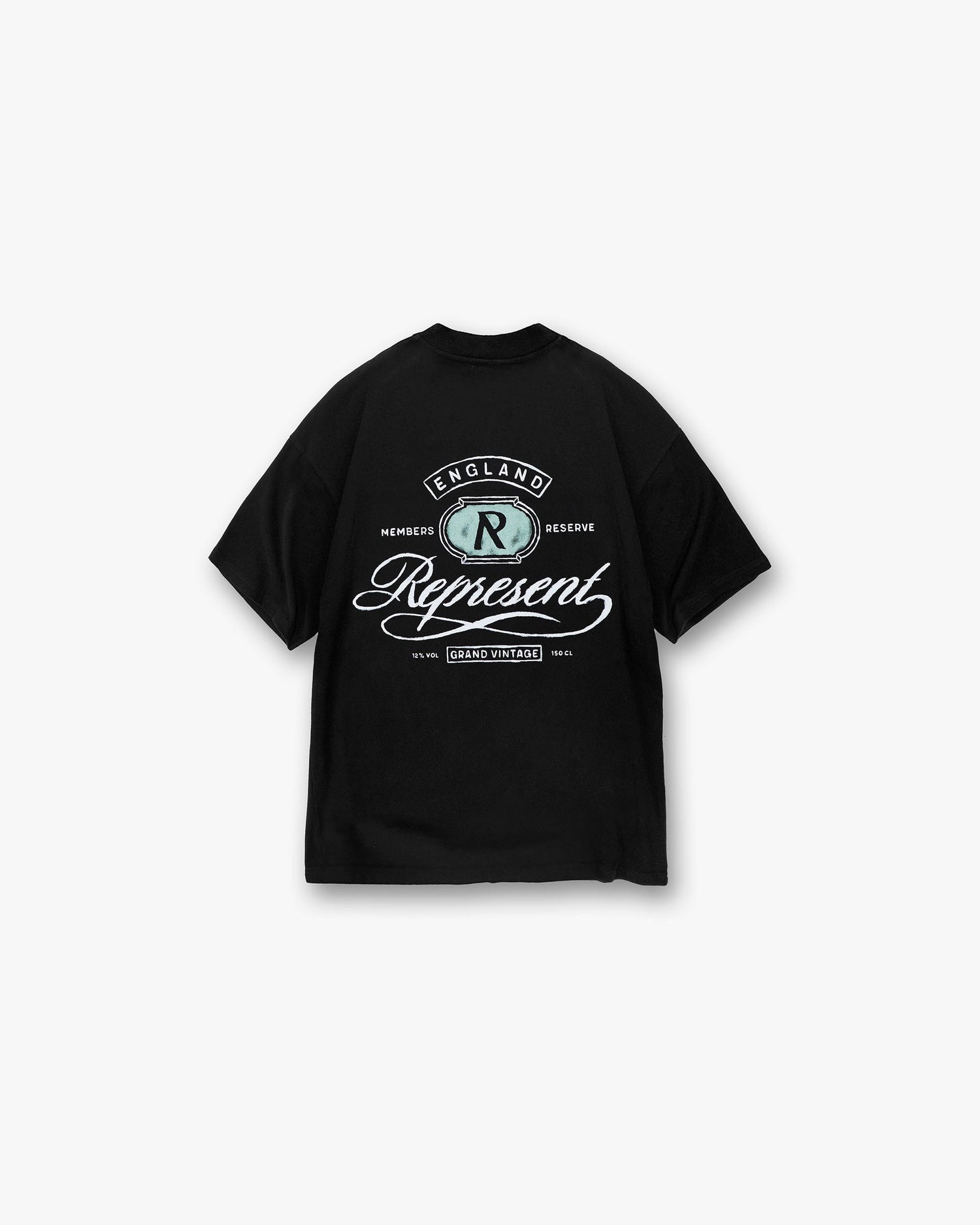 Grand Vintage Hand Drawn T-Shirt - Jet Black SC25
