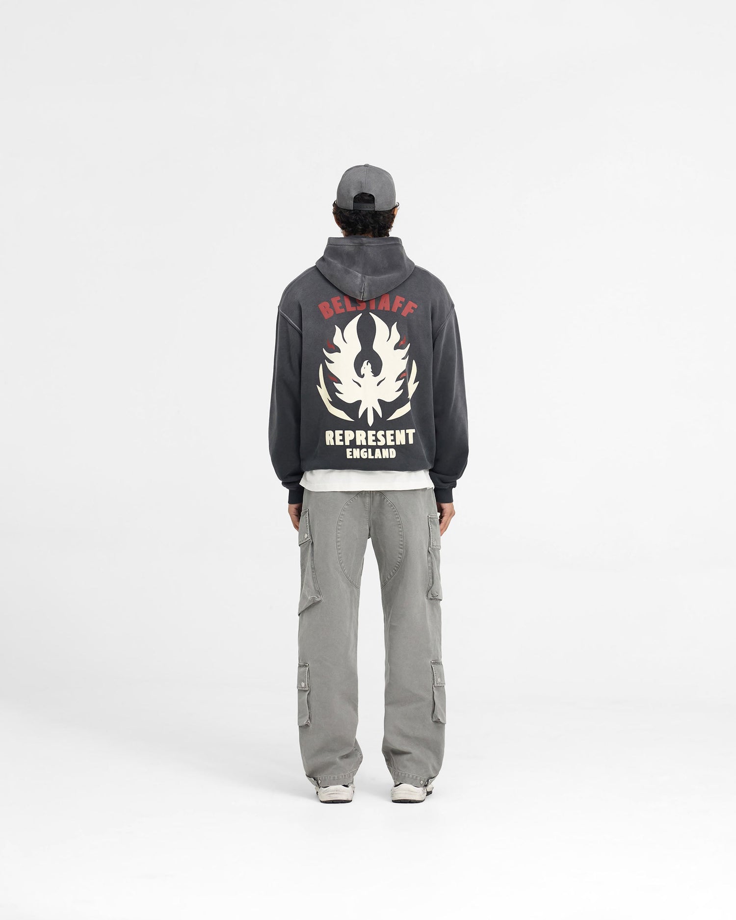Represent X Belstaff Flame Phoenix Hoodie - Shadow Exclusives