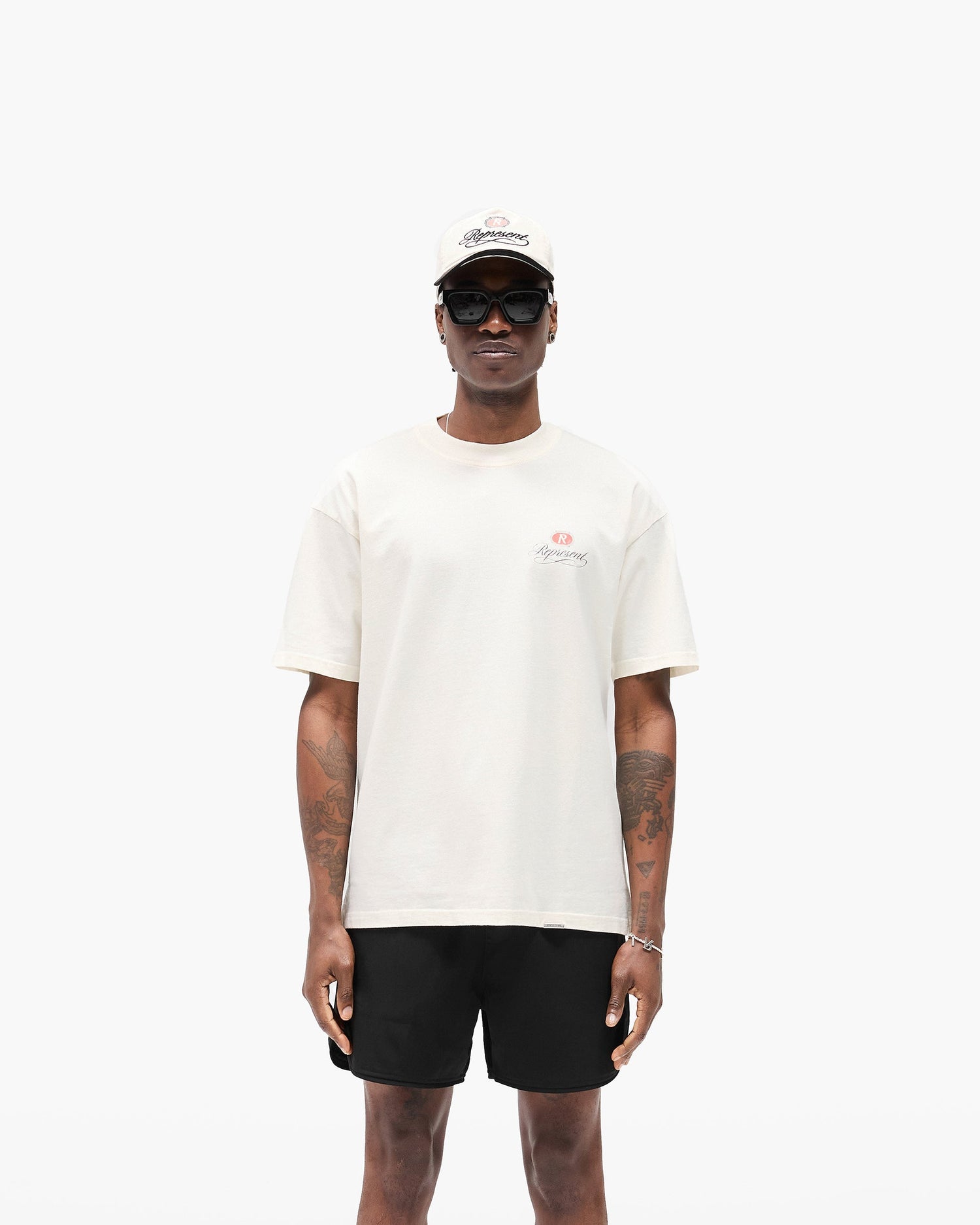 Grand Vintage Hand Drawn T-Shirt - Aged White SC25