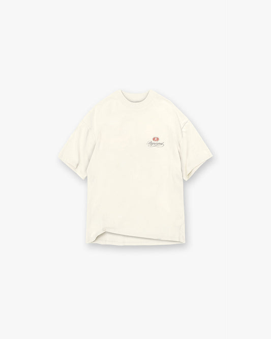 Grand Vintage Hand Drawn T-Shirt - Aged White SC25
