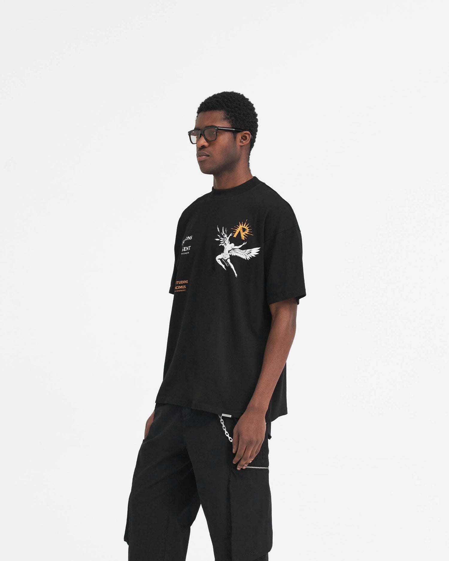 Icarus T-Shirt - Jet Black SS24