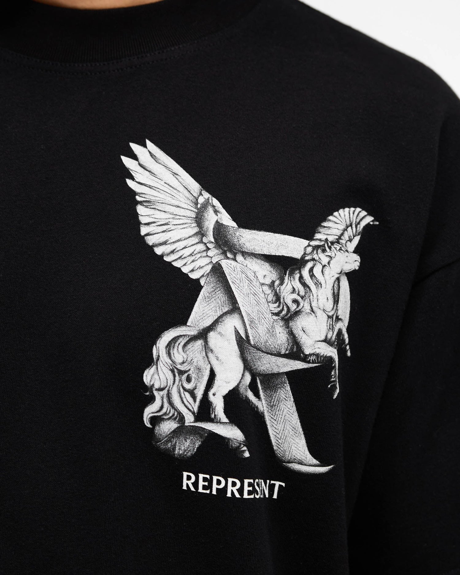 Elegance In Motion T-Shirt - Jet Black SS25